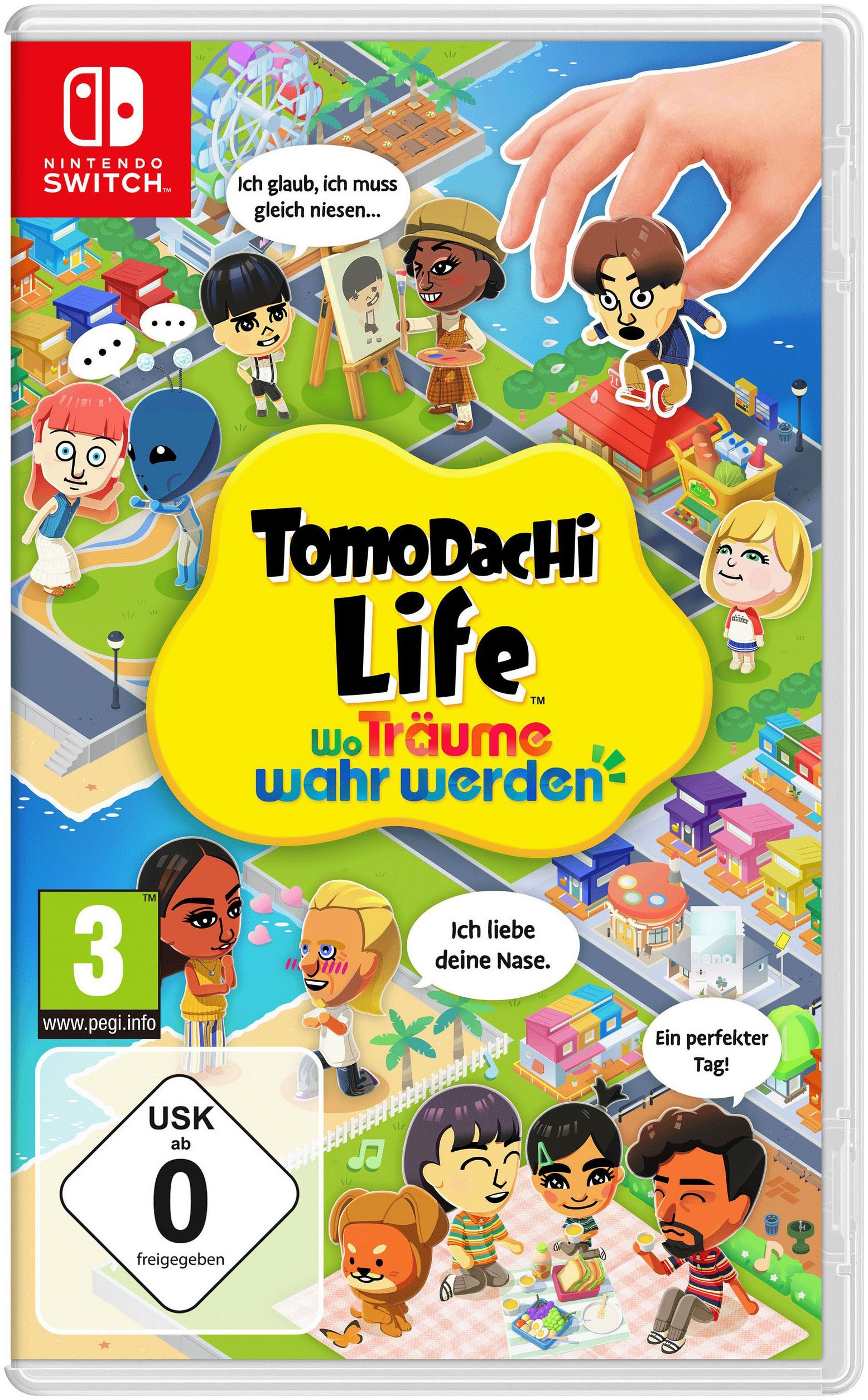 Nintendo Switch 2 Set de consoles »Switch 2 + Tomodachi Life: Wo Träume wahr werden« 256 Go
