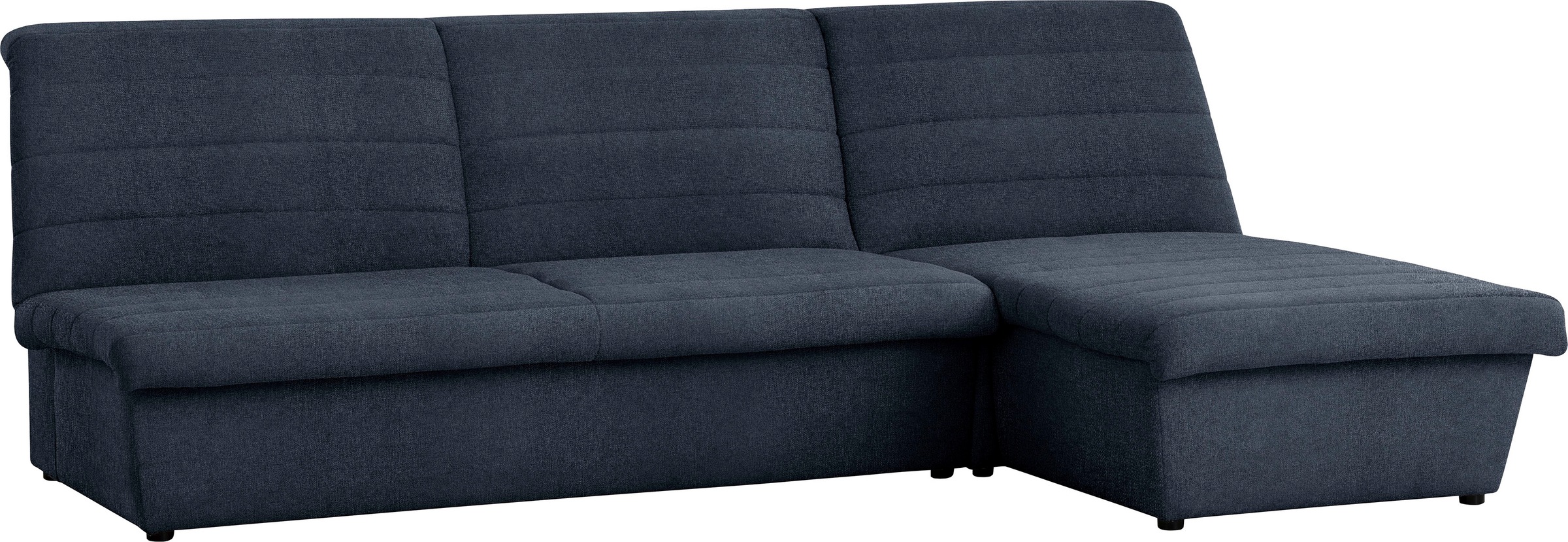 LOOKS by Wolfgang Joop Ecksofa »LOOKS VIII L-Form«, Quersteppung, ohne Armlehnen, in zwei verschiedenen Grössen