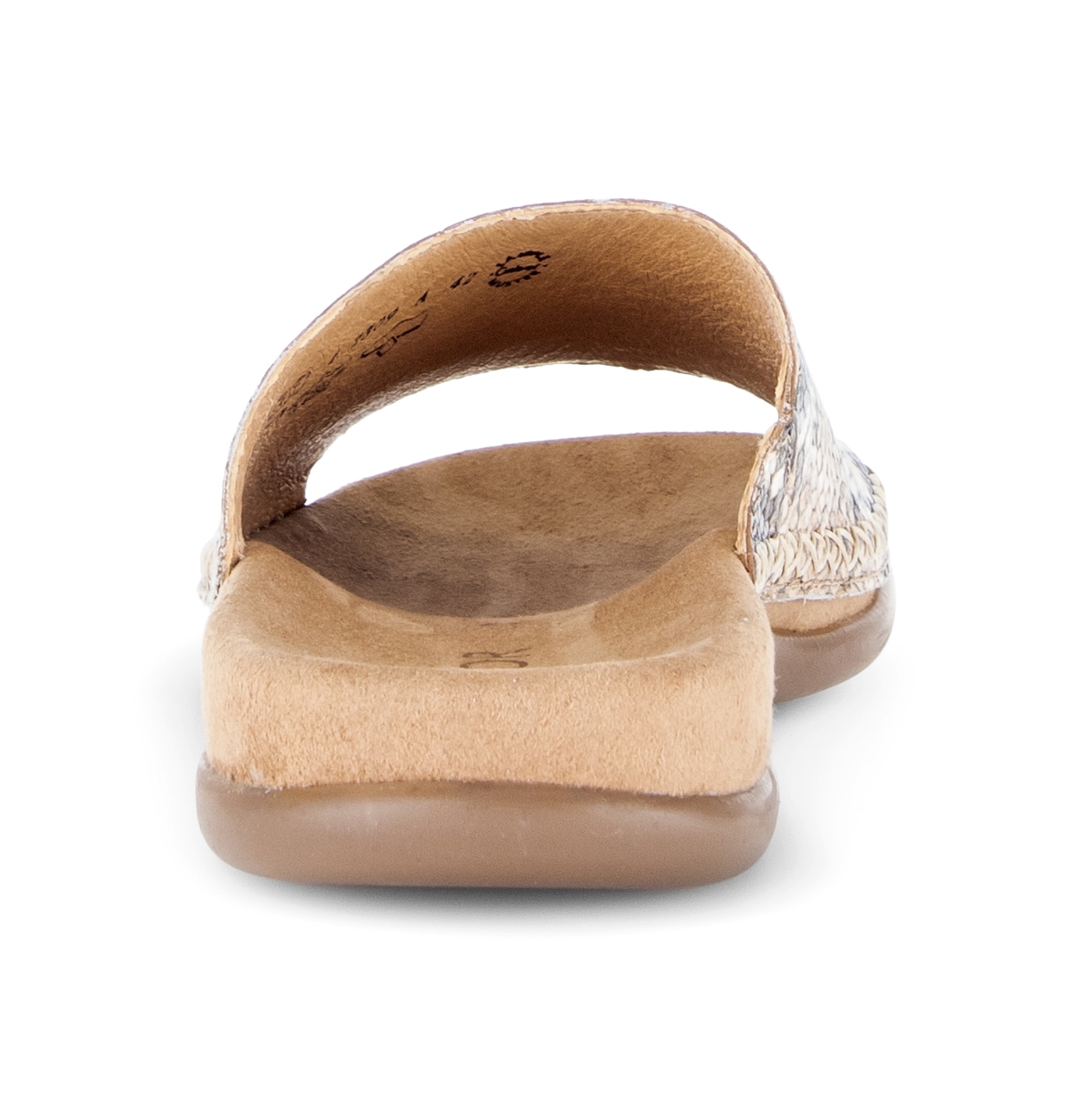 Gabor Pantolette  Sommerschuh, Schlupfschuh, Bequemschuh in Schlangenoptik