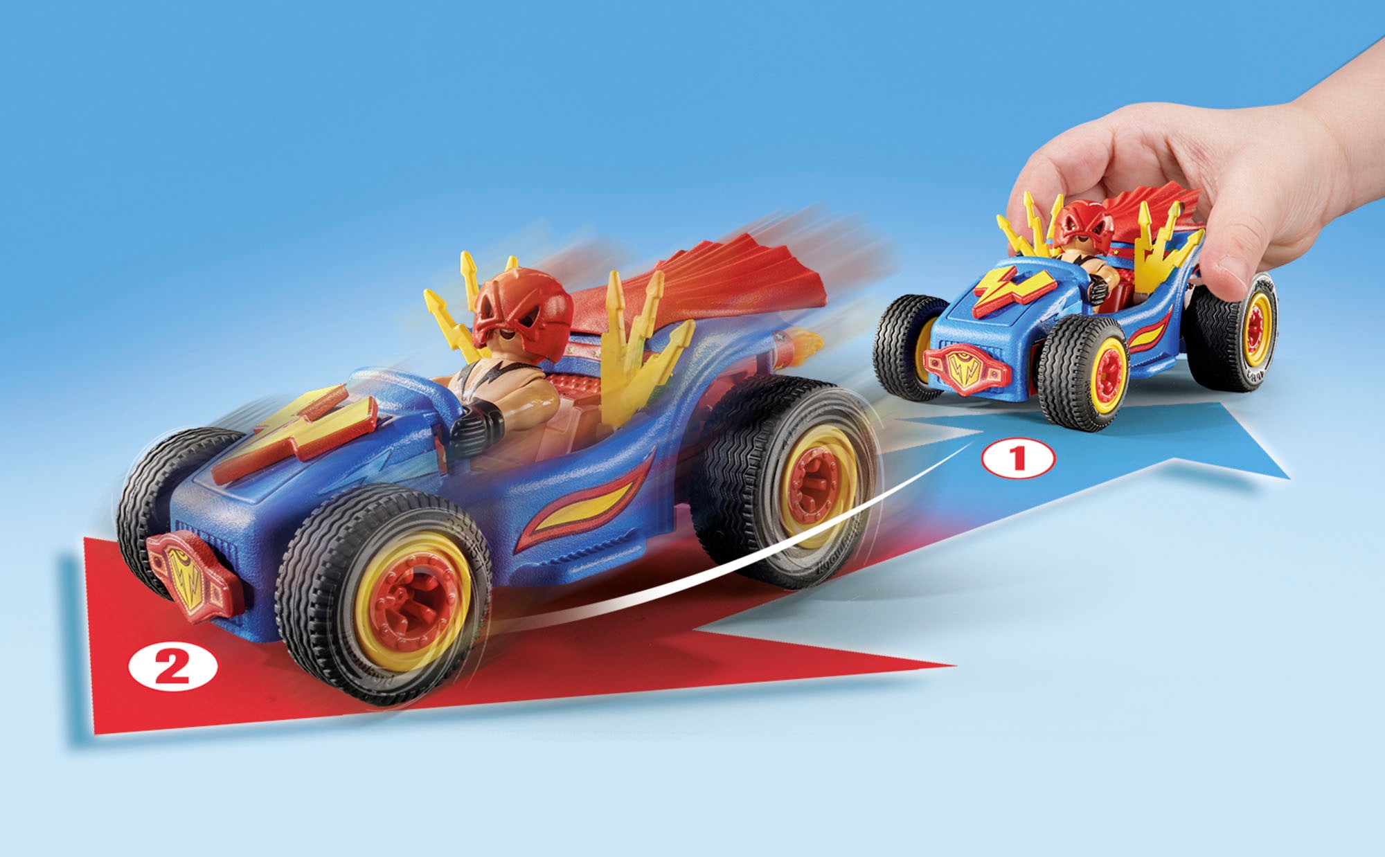 Playmobil® Jeu de construction »Rasender Wrestler (71632), Funstars« Made in Europe