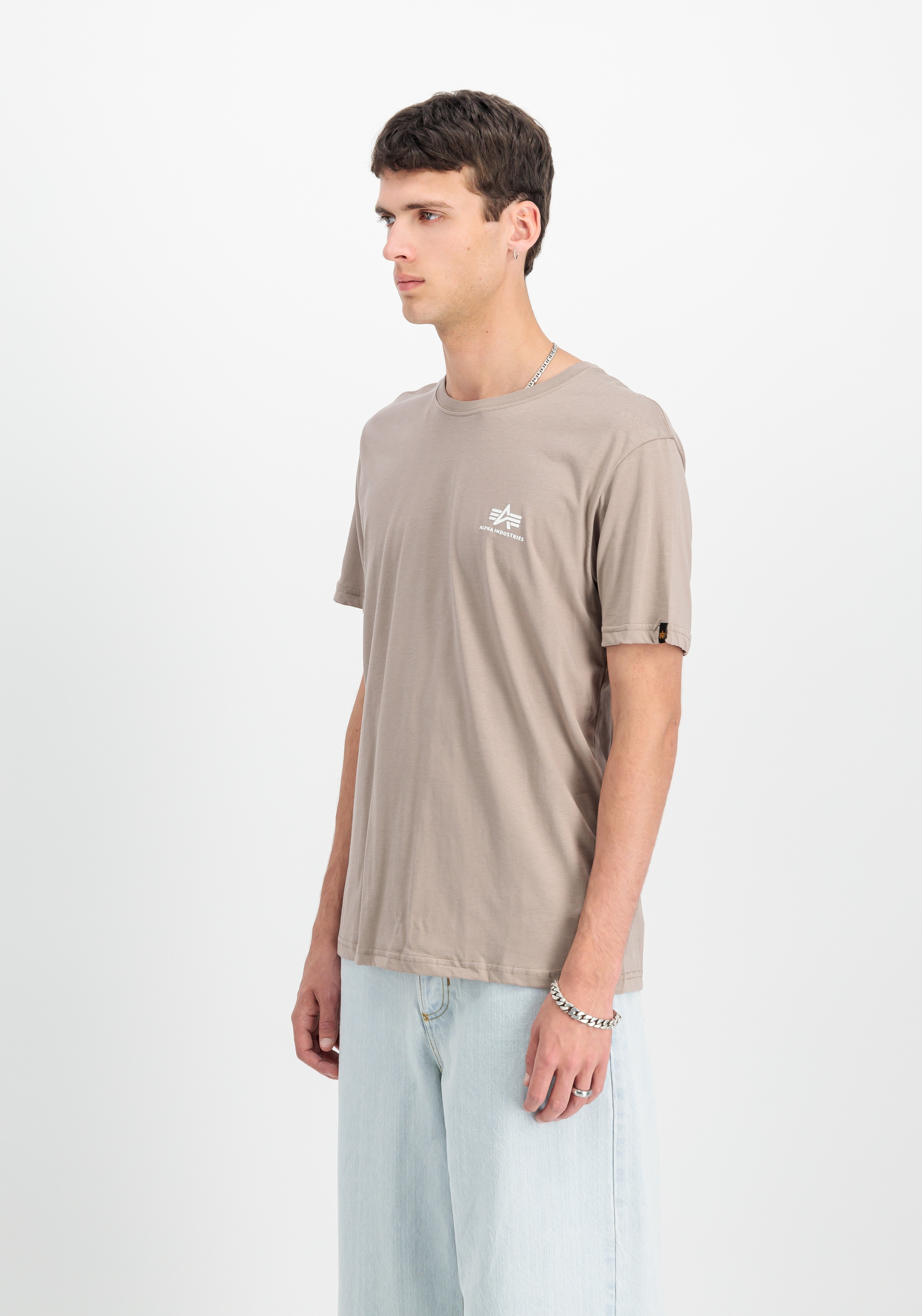 Image of Alpha Industries T-Shirt "Basic T-Shirt SL"