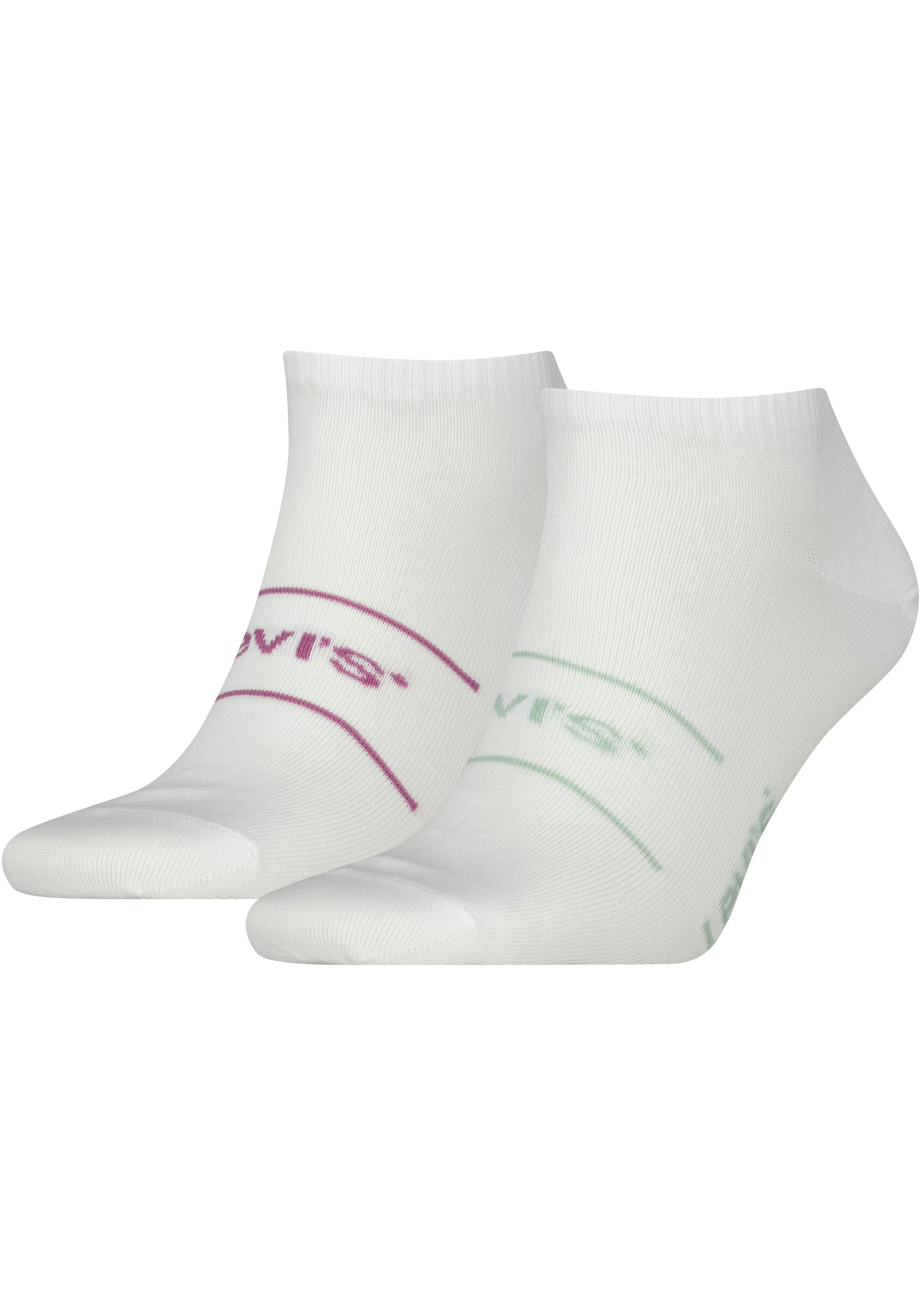 Sneakersocken »Unisex LEVIS LOW CUT SPORT 2P«, (Packung, 2 Paar), Short-Socks