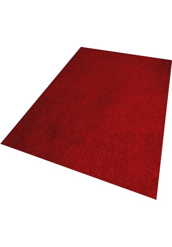 Living Line Teppich »Burbon«, rechteckig, 10 mm Höhe, Velours, Uni Farben, ideal im... kaufen