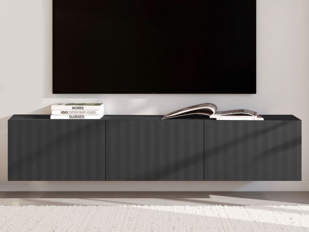 Image of INOSIGN Lowboard "Antibes TV-Lowboard, Breite 192/154/128 cm, TV-Schrank" TV-Kommode, 3D-Fronten, Push-To-Open-Funktion, Wandmonatage