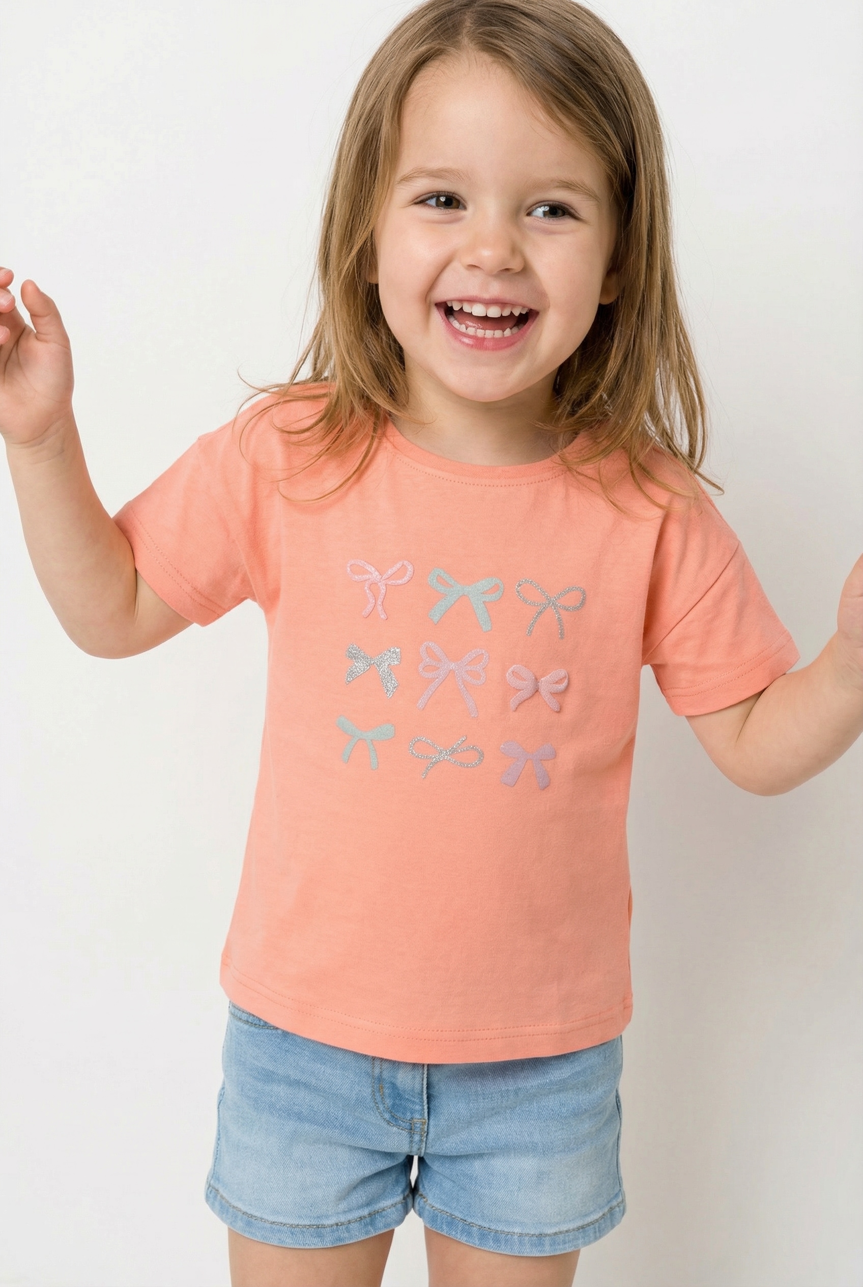 Image of Blue Seven T-Shirt mit süssen Frontmotiven
