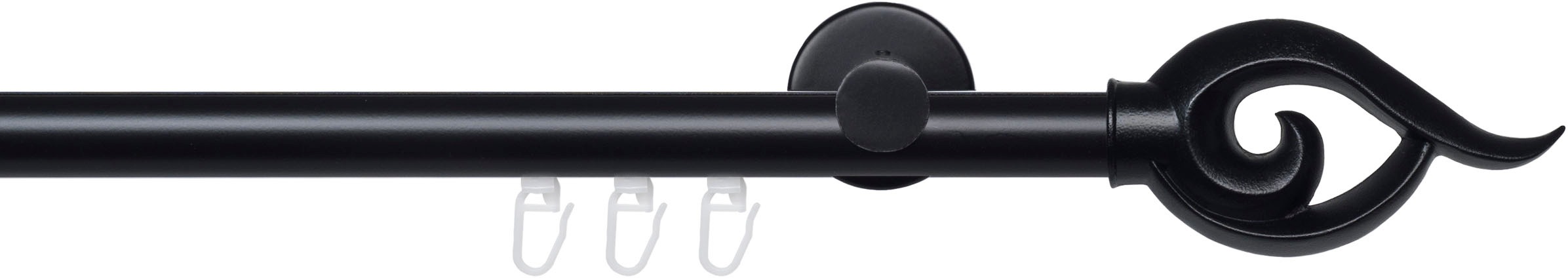 Image of Liedeco Gardinenstange »Innenlaufgarnitur 20 mm Blues Bessie«, 1 läufig-läufig, Fixmass, Gardinenstange Komplett bei Ackermann Versand Schweiz