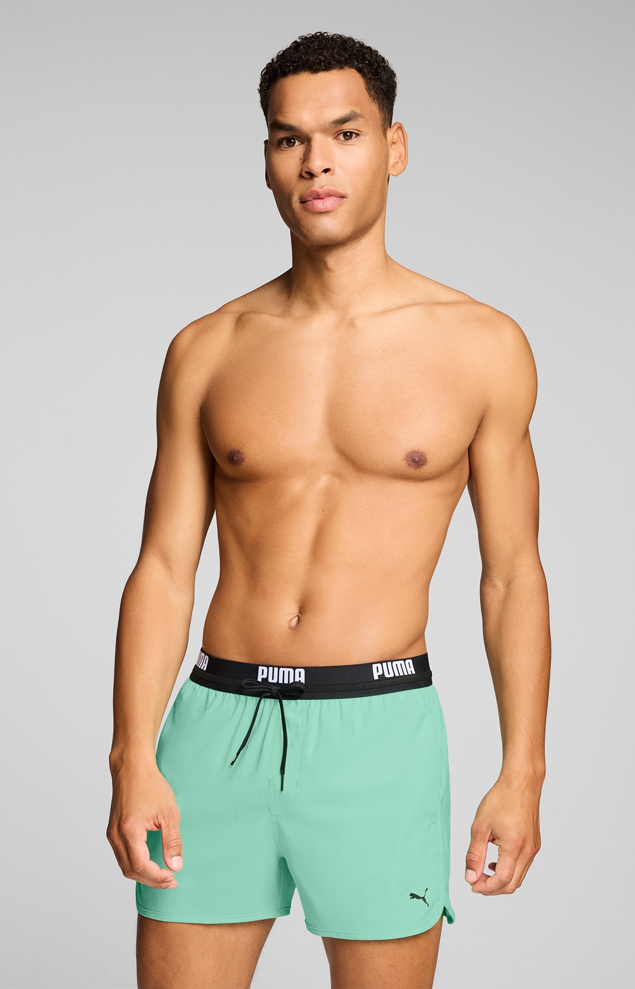 Image of PUMA Badeshorts "PUMA SWIM MEN TRACK SHORT SHORTS" mit Gummizug und Bindekordel