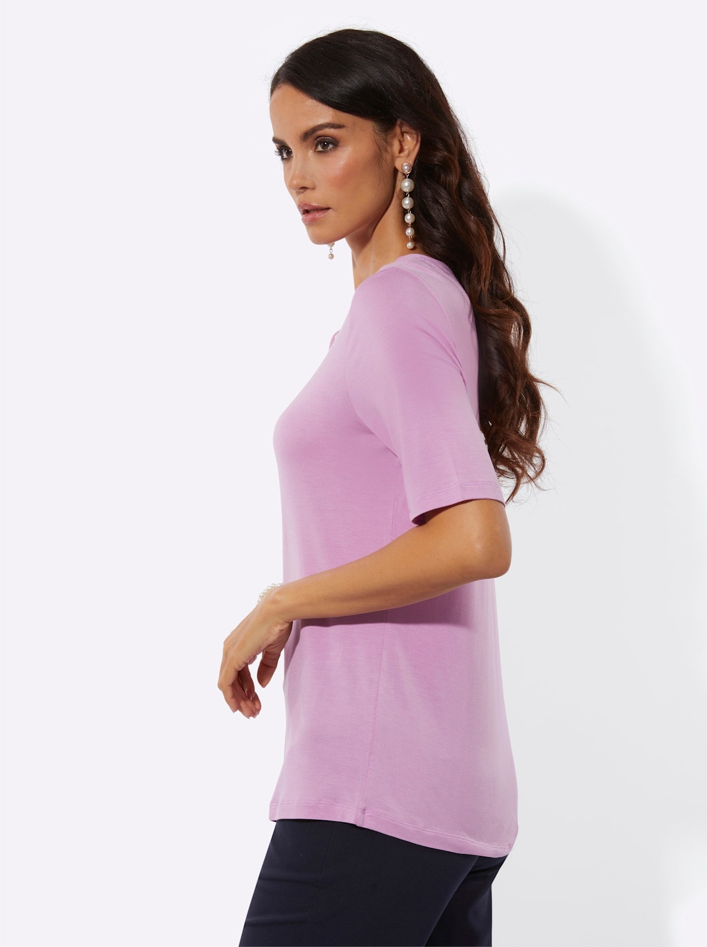 creation L T-shirt à manches longues »Modal-Shirt« 1 pièces