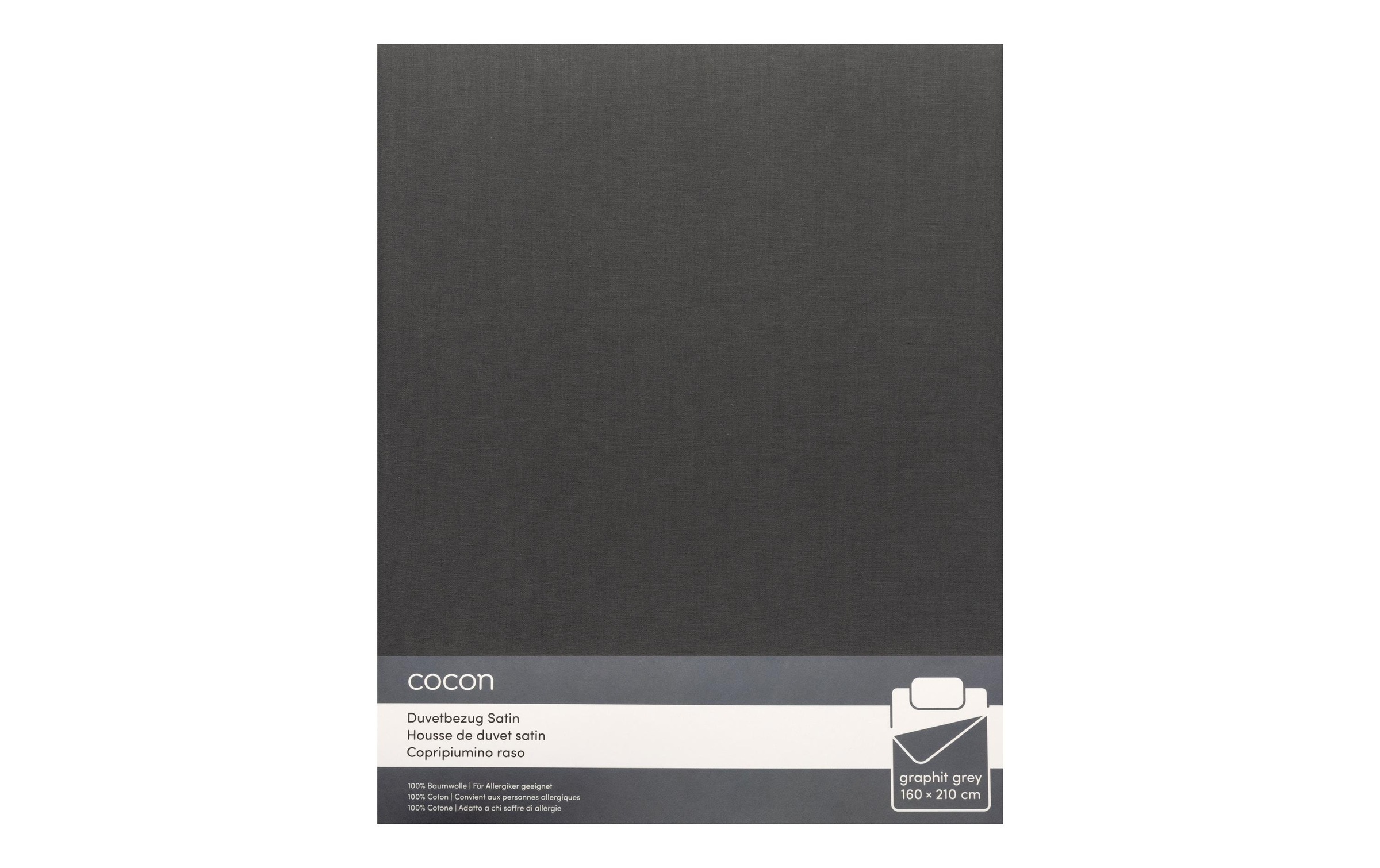 Cocon Bettbezug »Duvetbezug Satin«, (1 St.)