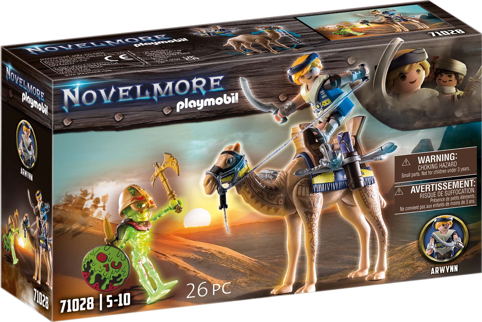 Image of Playmobil® Konstruktions-Spielset »Sal'ahari Sands - Arwynn's Mission (71028), Novelmore«, (26 St.), Made in Germany bei Ackermann Versand Schweiz
