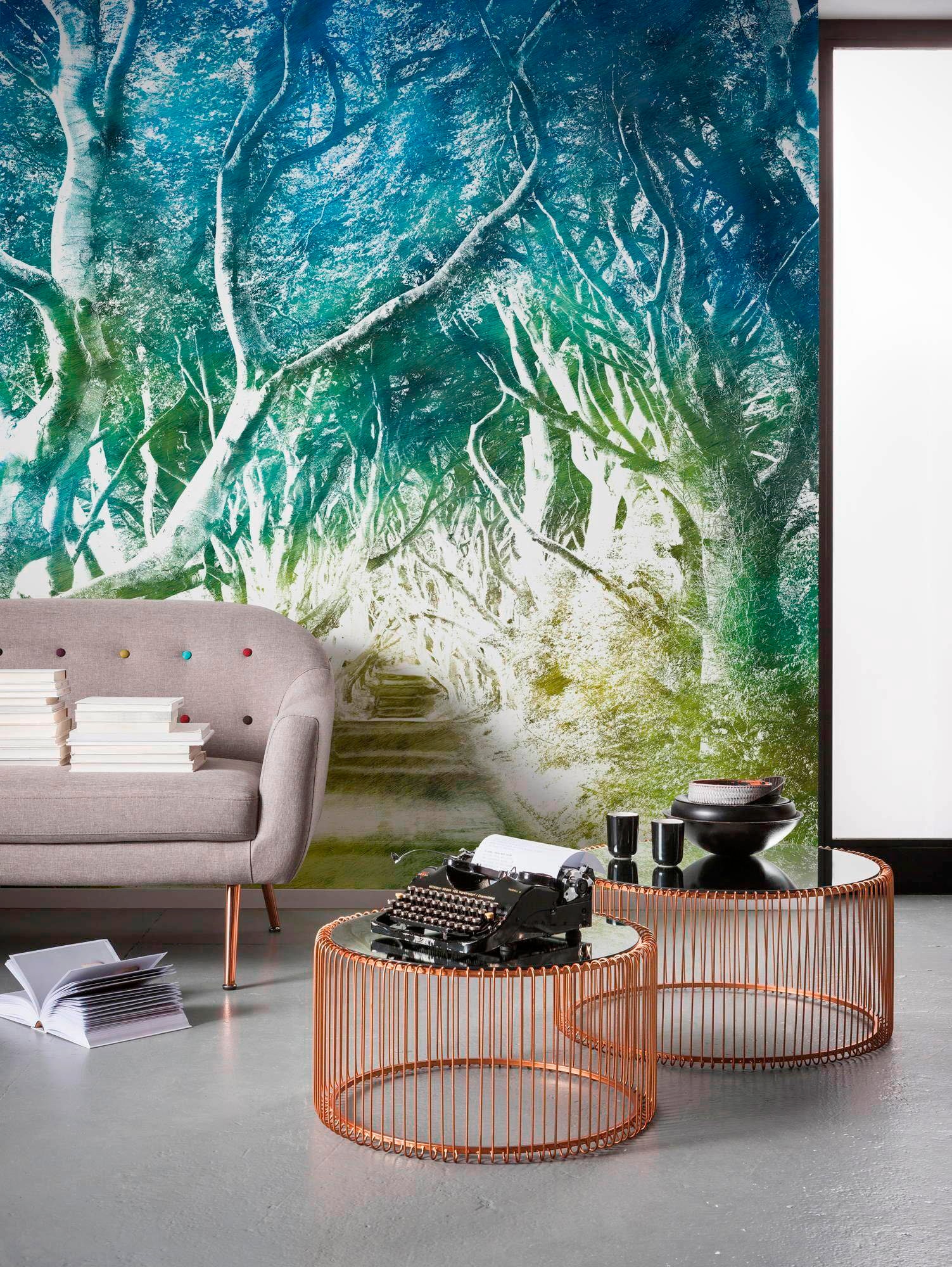 Komar Vliestapete »Digitaldruck Vlies -  Alley - Grösse 200 x 250 cm« bedruckt glatt Wohnzimmer, Schlafzimmer