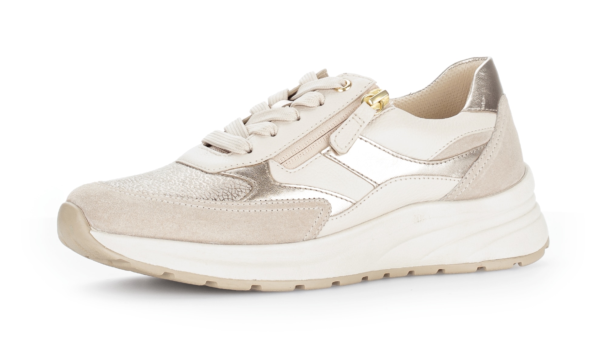 Image of Gabor Keilsneaker "COMO", Freizeitschuh, Halbschuh, Schnürschuh in Komfortweite K (=extraweit)