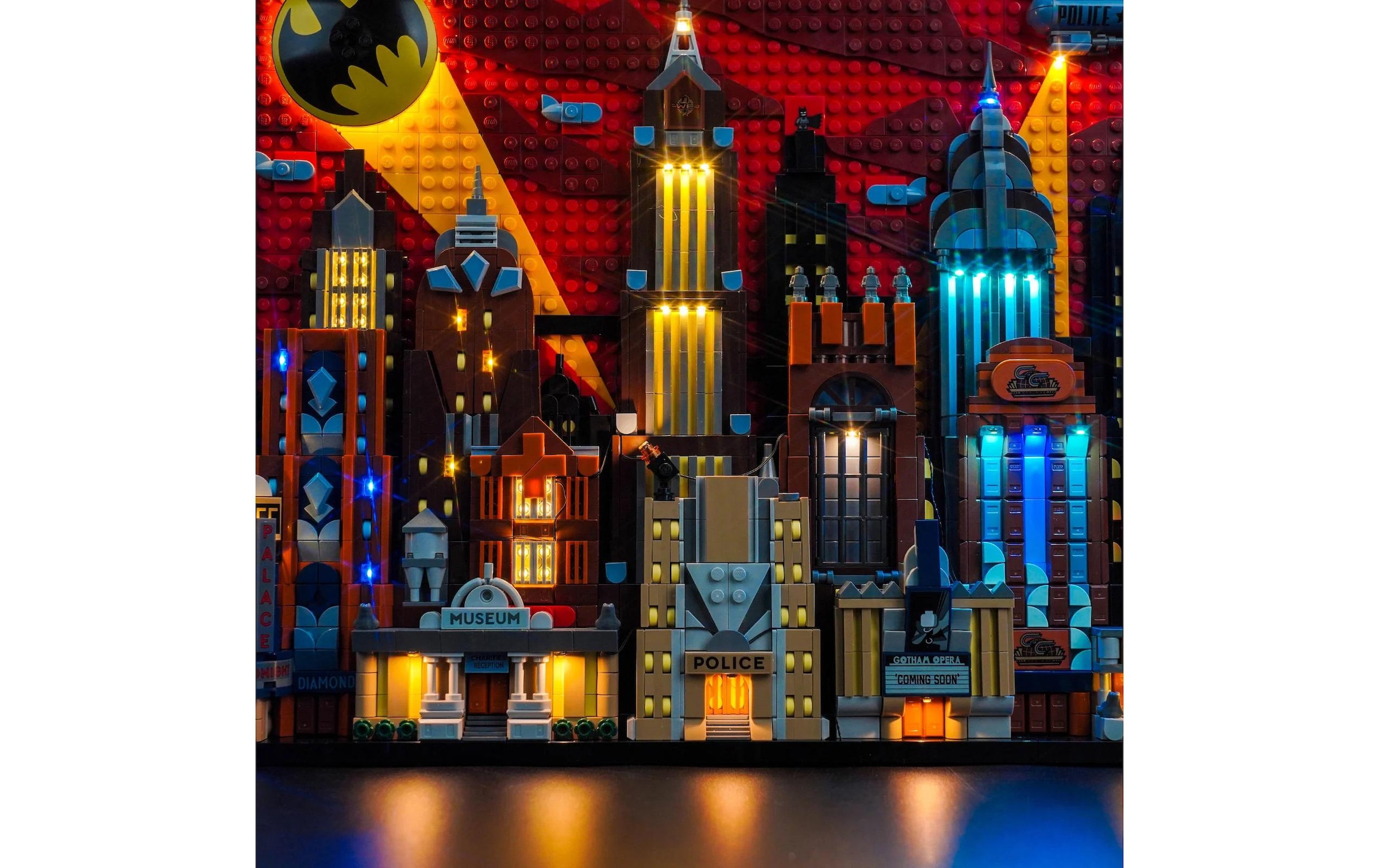   Steinbaukasten »BrickBling LED-Licht-Set für LEGO® Batman: Gotham City -76271«