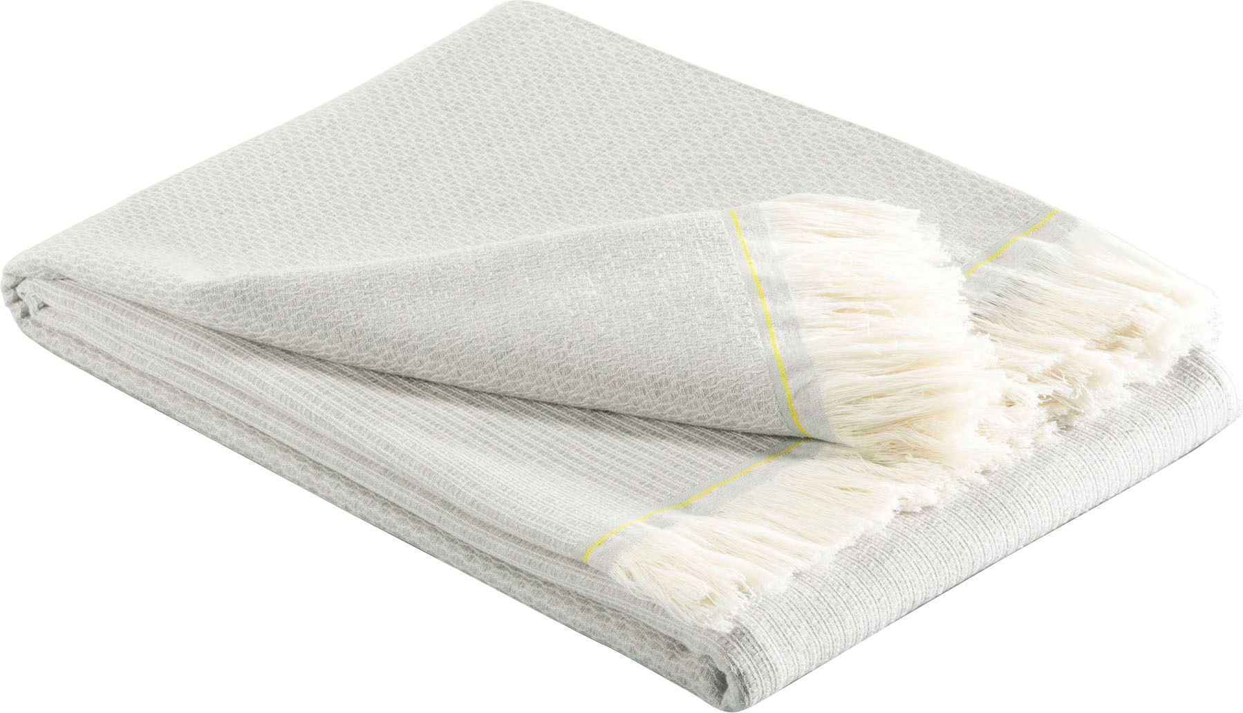 Image of BIEDERLACK Plaid »Lines«, hochwertige Franse, Kuscheldecke bei Ackermann Versand Schweiz