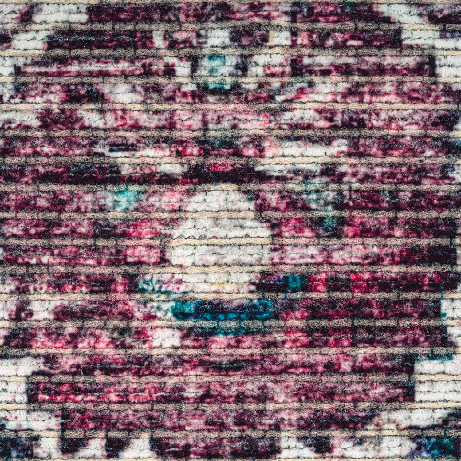 Paco Home Teppich »Lyon 337«, rechteckig, 4 mm Höhe, Kurzflor, Orient-Optik, Vintage Design, waschbar