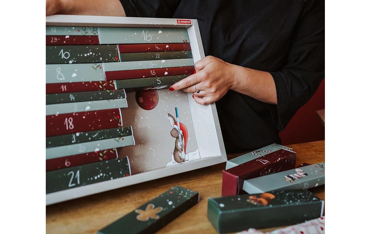 STABILO Adventskalender »Familie 2021«, ab 3 Jahren