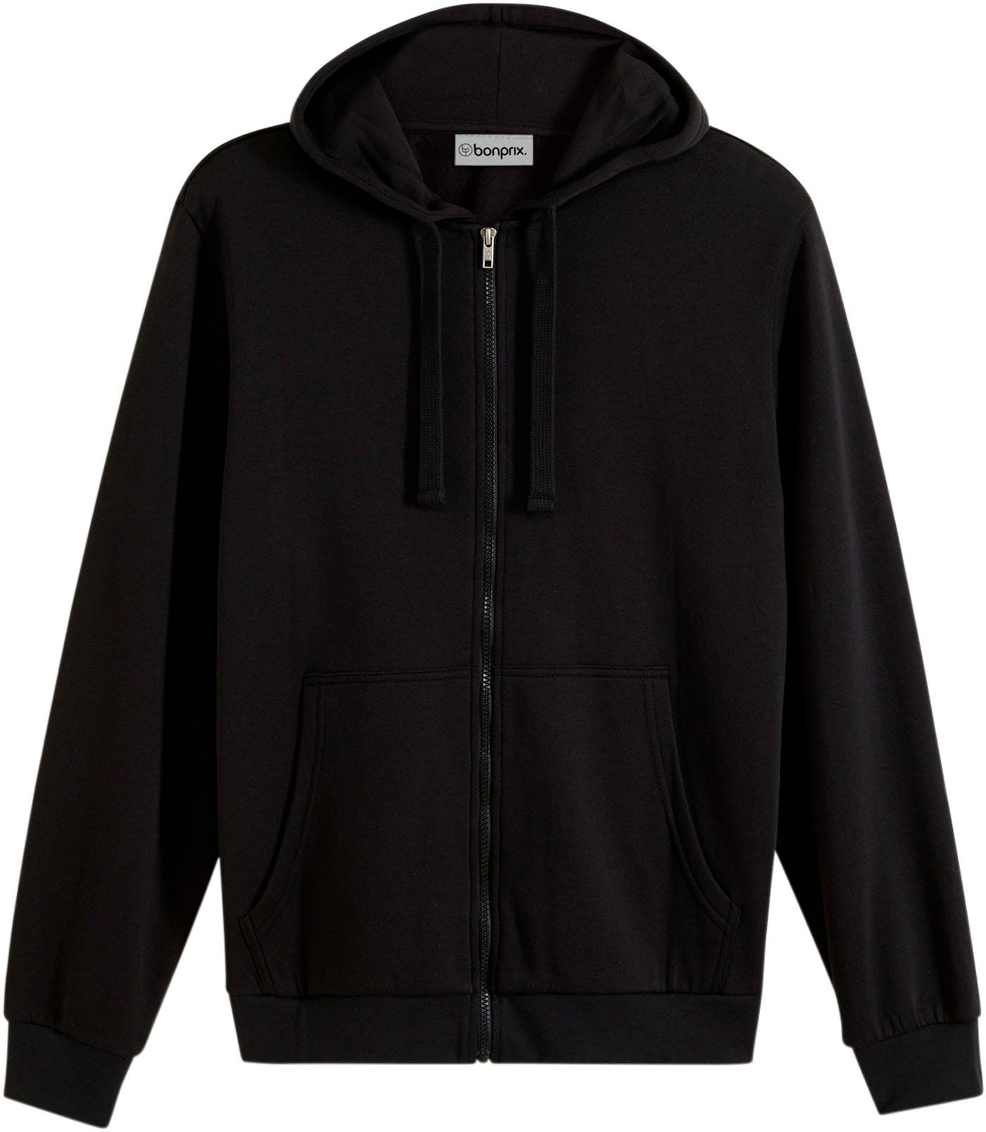 bonprix Kapuzensweatjacke »Kapuzen-Sweatjacke mit Reissverschluss« mit Kapuze, mit Reissverschluss, mit Kängurutaschen, Regular Fit
