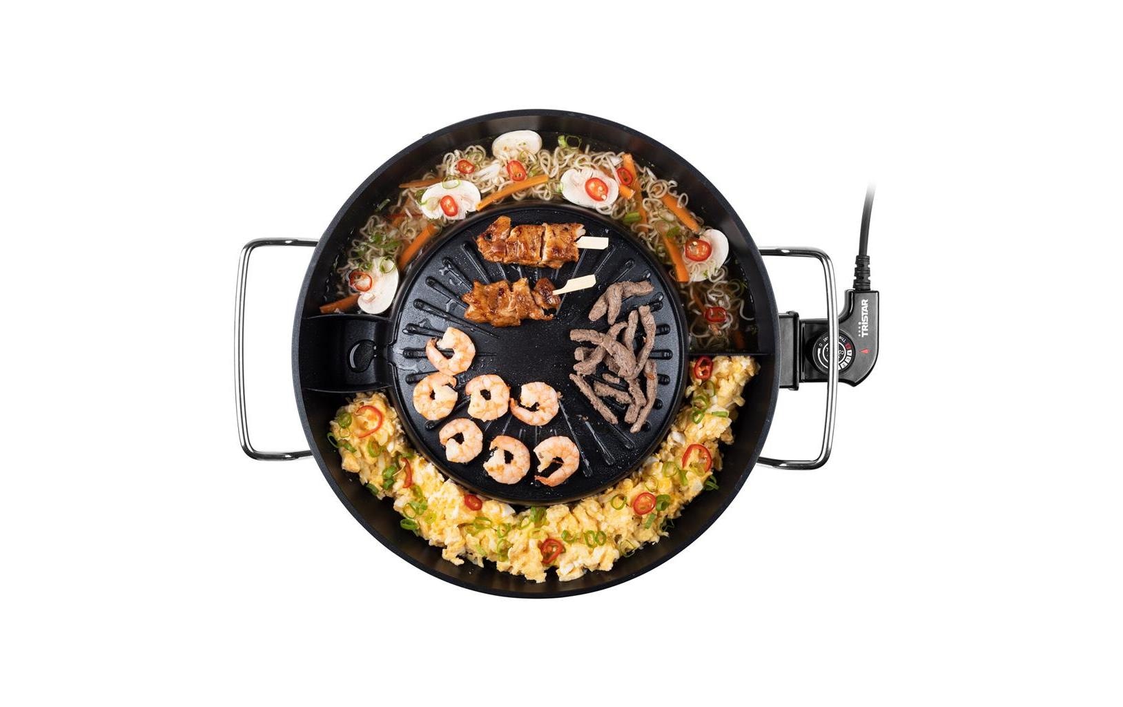 Tristar Fondue »Koreanischer Hot Pot Grill mit Fonduefunktion 10 Teile«