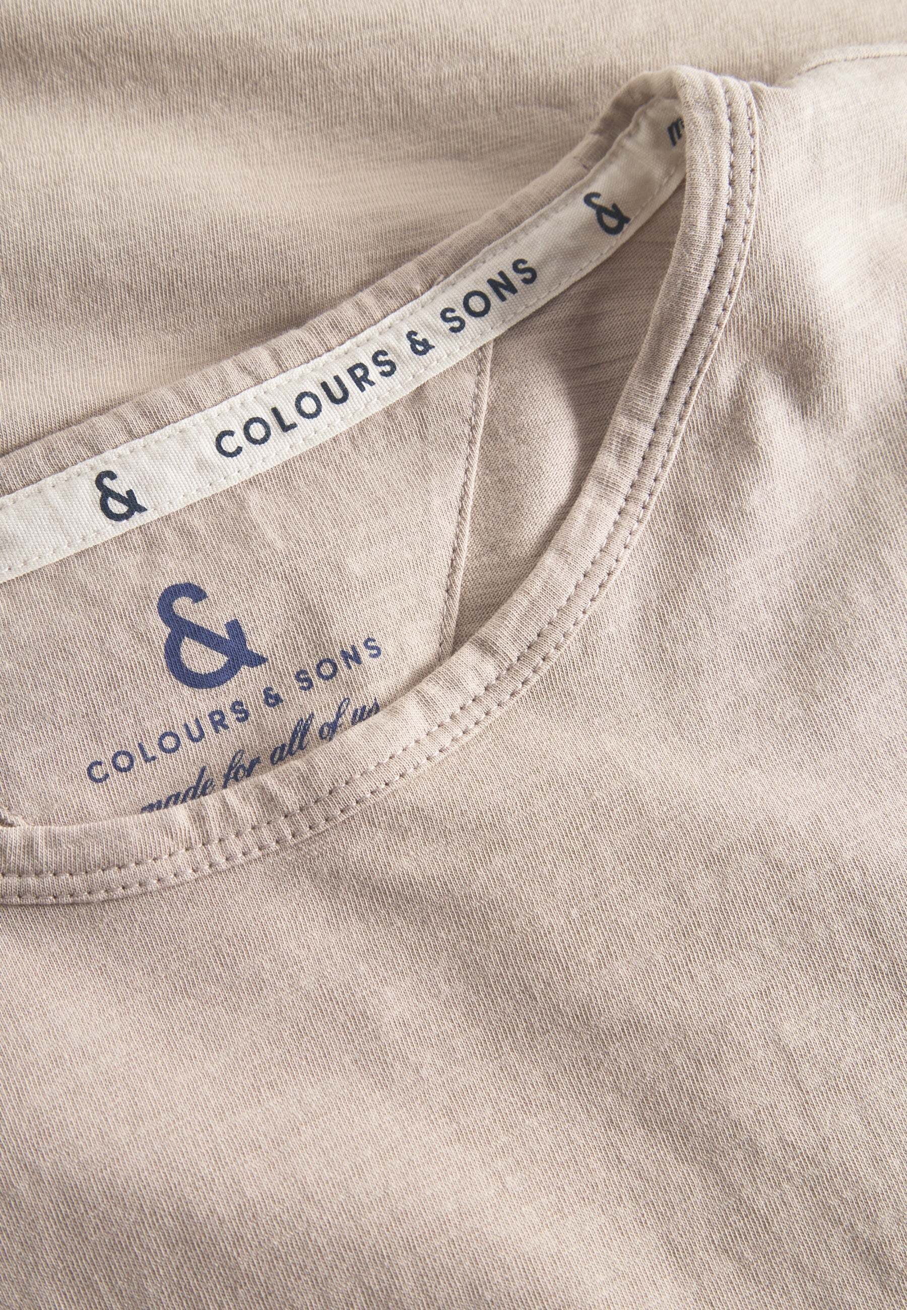 colours & sons T-Shirt »colours & sons T-Shirts Slub«