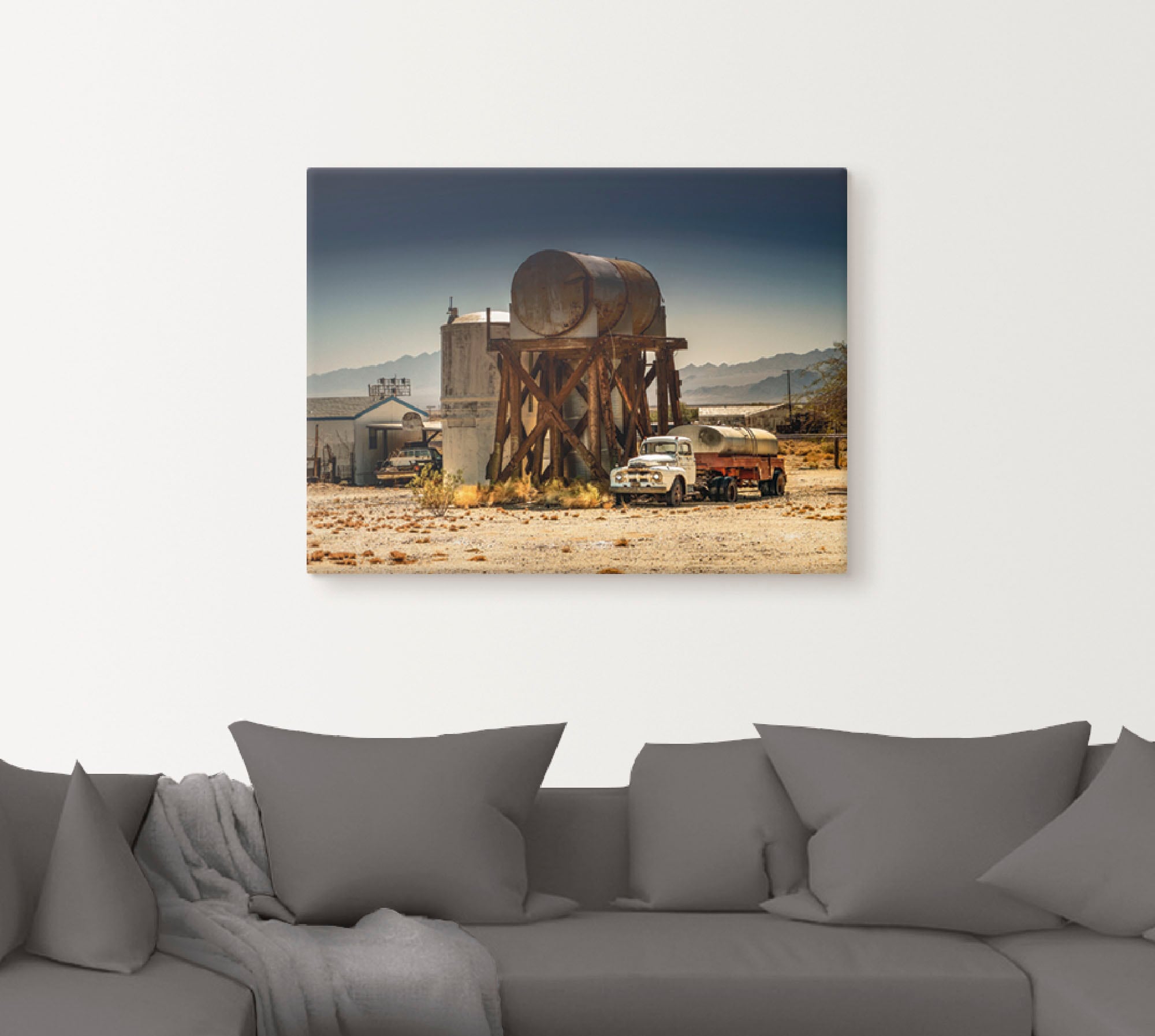 Artland Wandbild »Route 66 Kalifornien Amerika«, Amerika, (1 St.), als Leinwandbild in verschied. Grössen