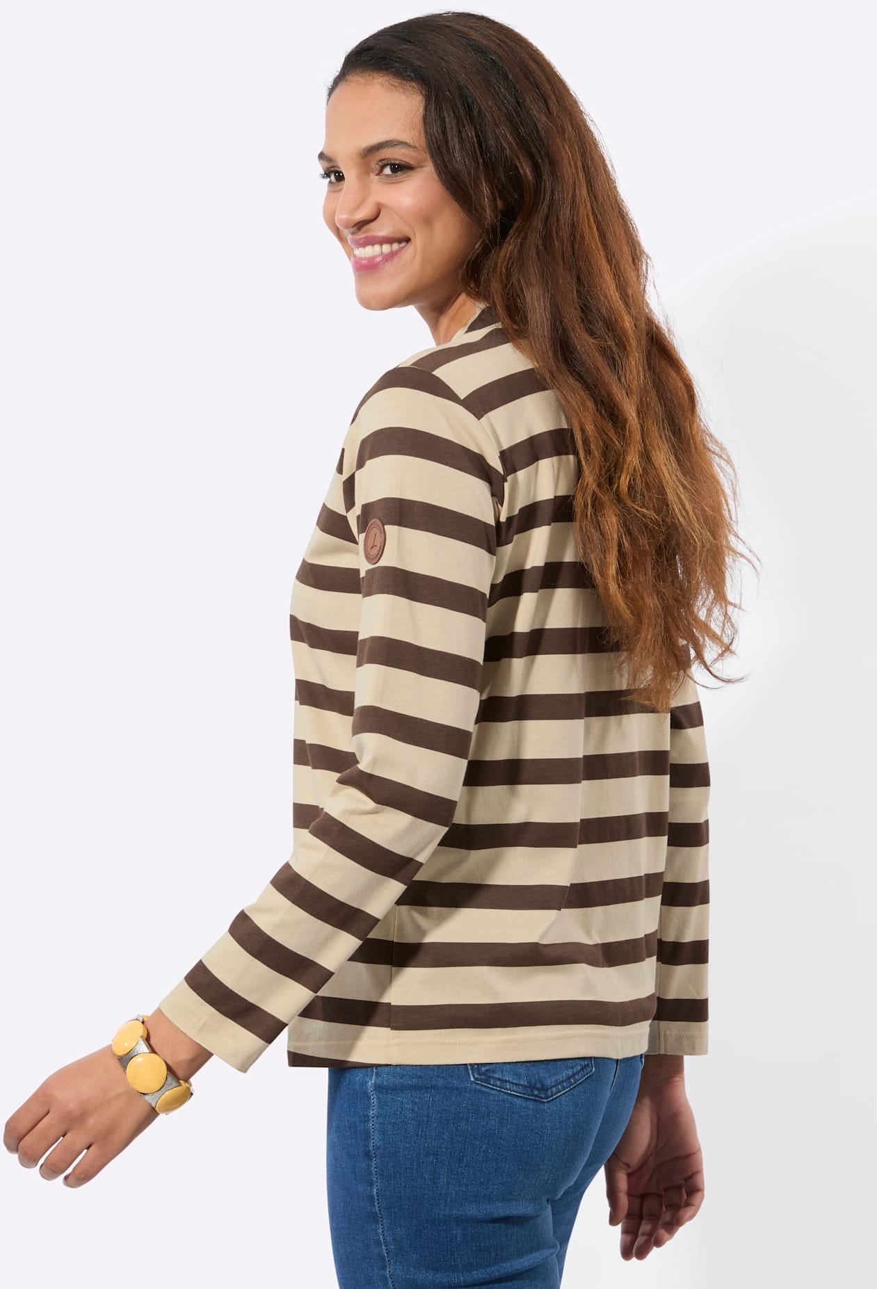 Casual Looks Stehkragenshirt »Stehkragen-Shirt« 1