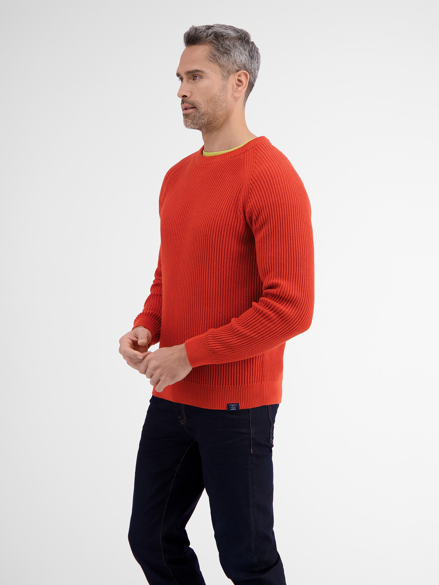 LERROS Strickpullover »Strickpullover, Fishermanstyle«