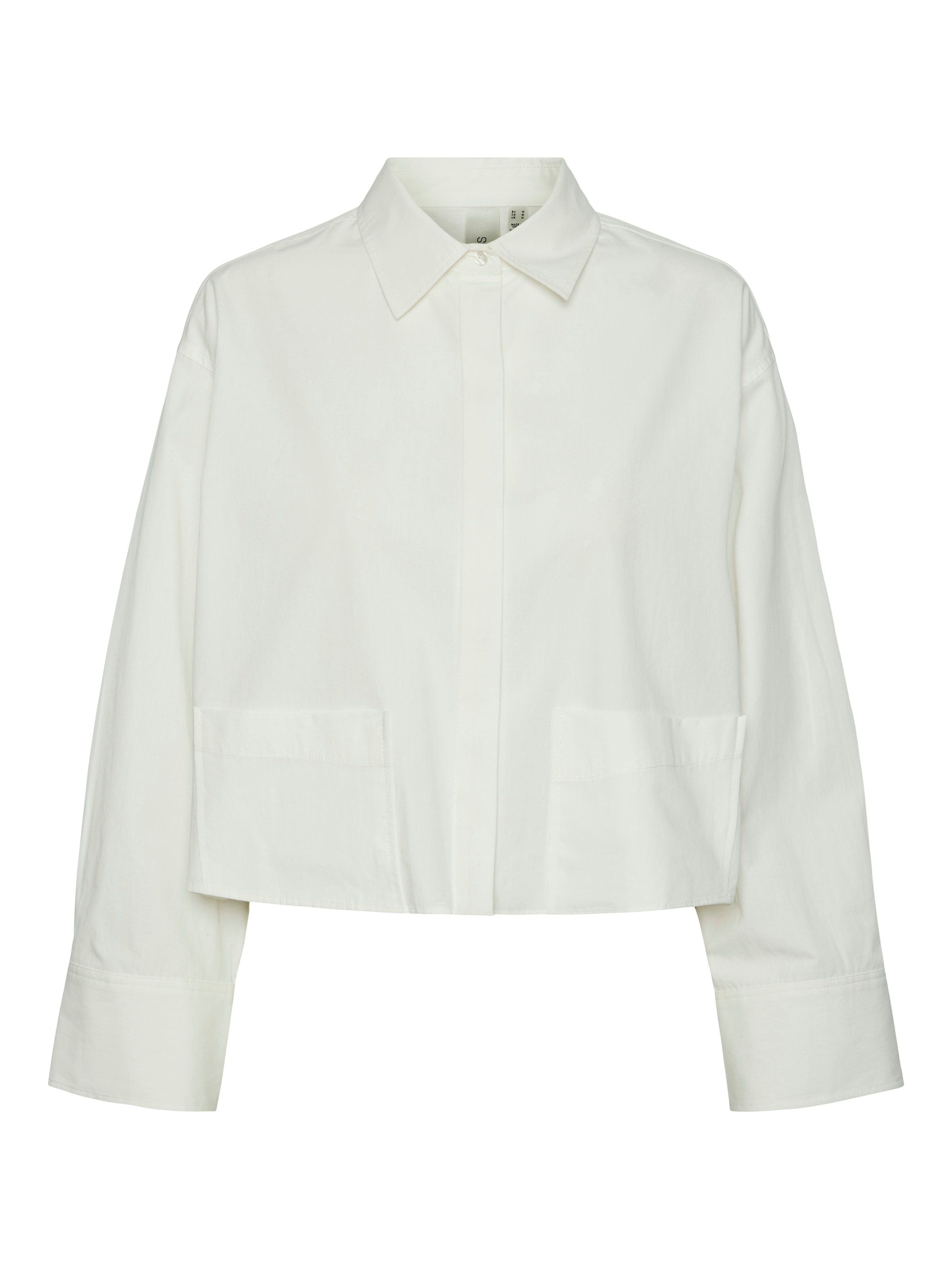 Y.A.S Blouse chemise »YASLEE LS SHORT SHIRT S. NOOS« Baumwolle