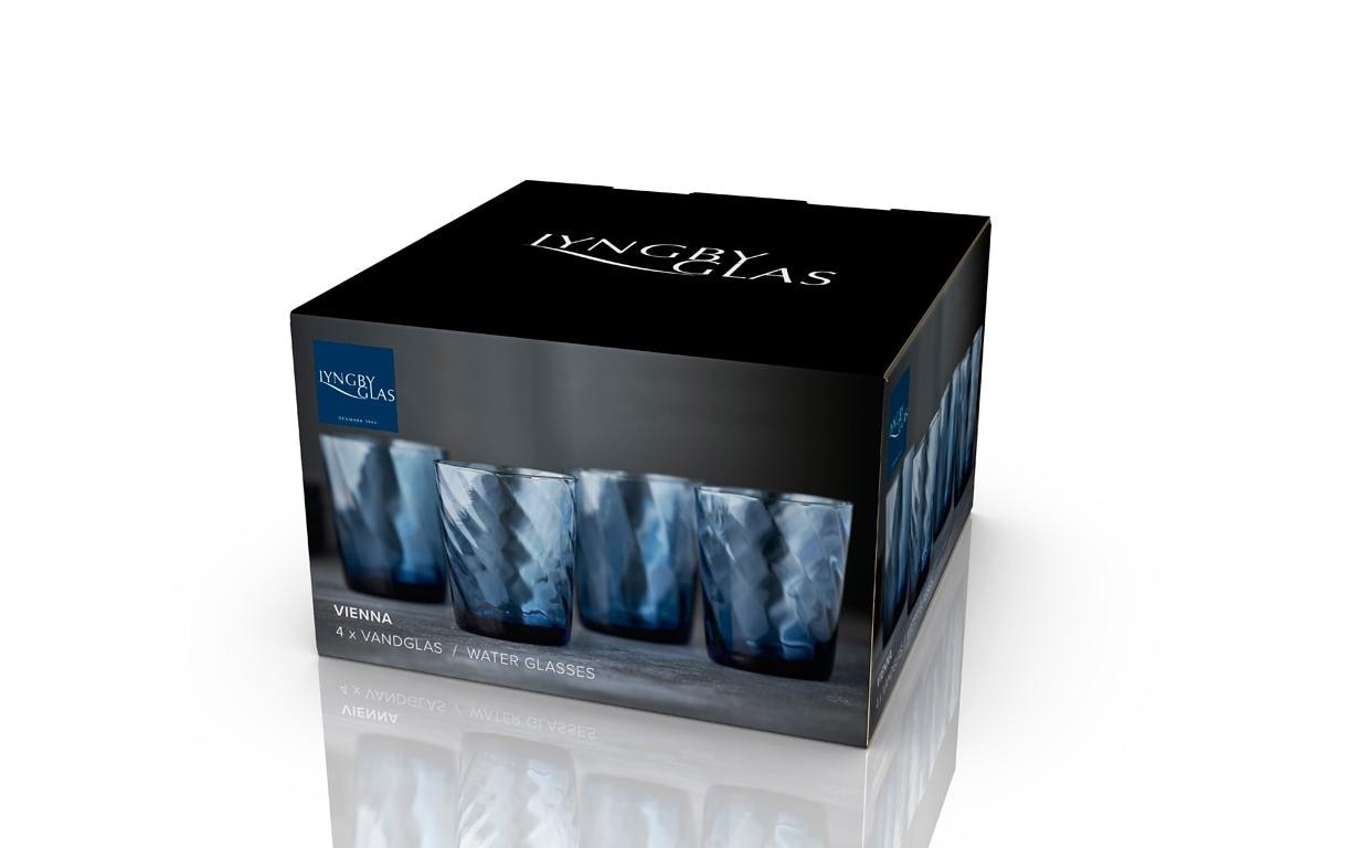 Glas »Lyngby Vienna 4 Stück, 30 cl«
