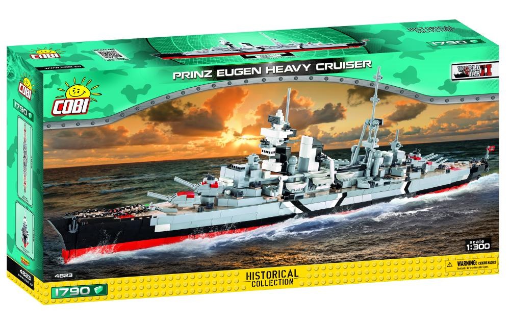 Image of COBI Spielbausteine »Prinz Eugen Hea«, (1790 St.) bei Ackermann Versand Schweiz