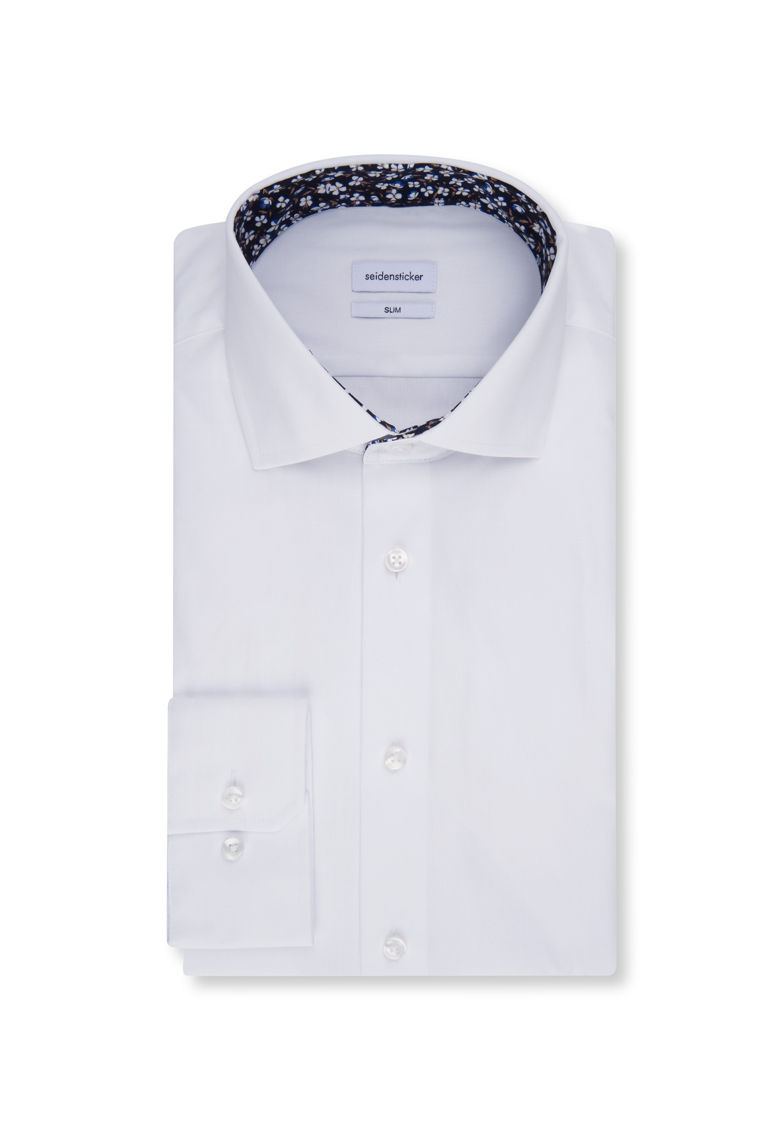 seidensticker Businesshemd »Slim« Slim 1/1 Kentkragen Uni