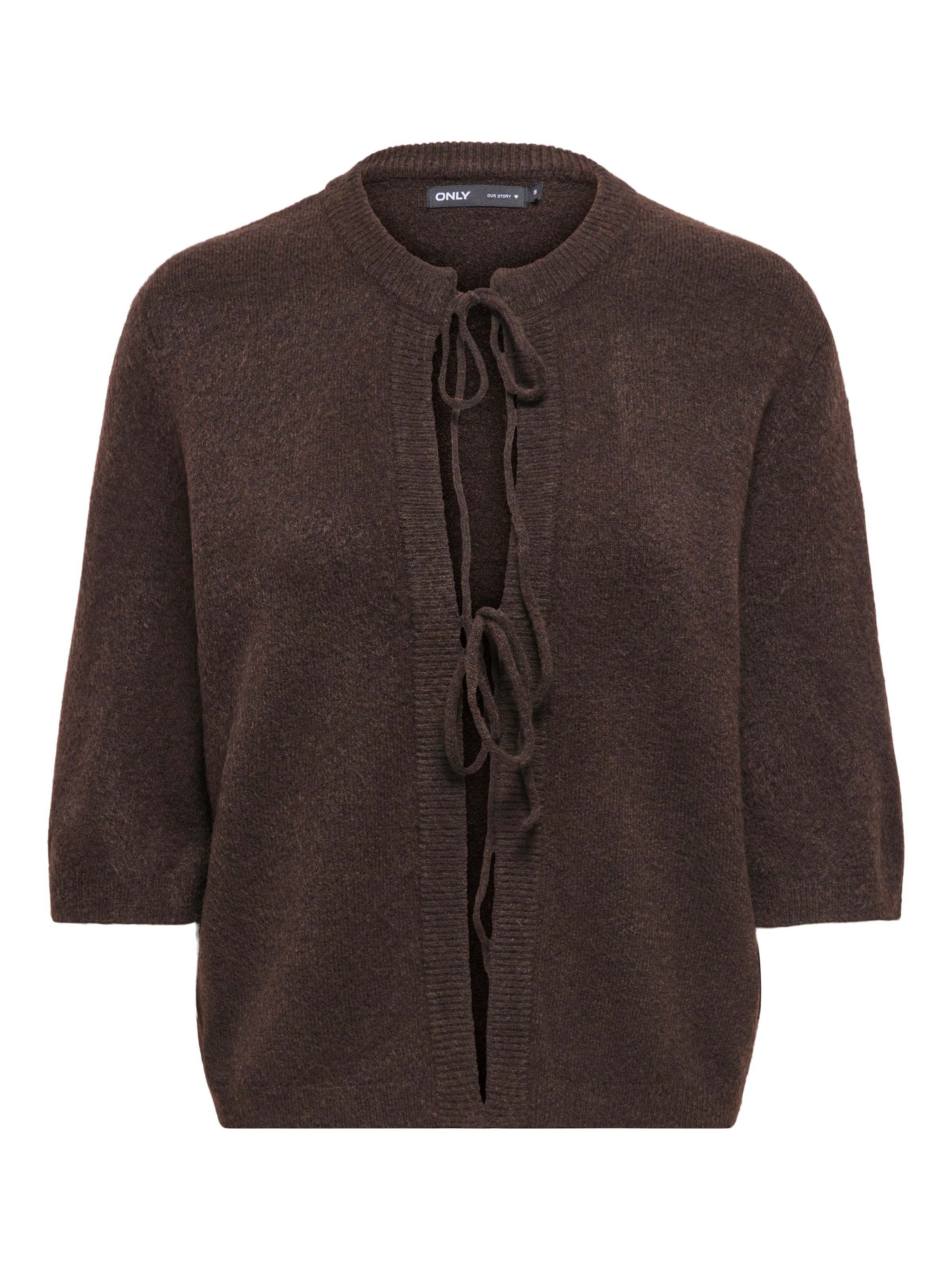 ONLY Veste en tricot »ONLSIMONI 2/4 BOW CARDIGAN KNT NOOS«