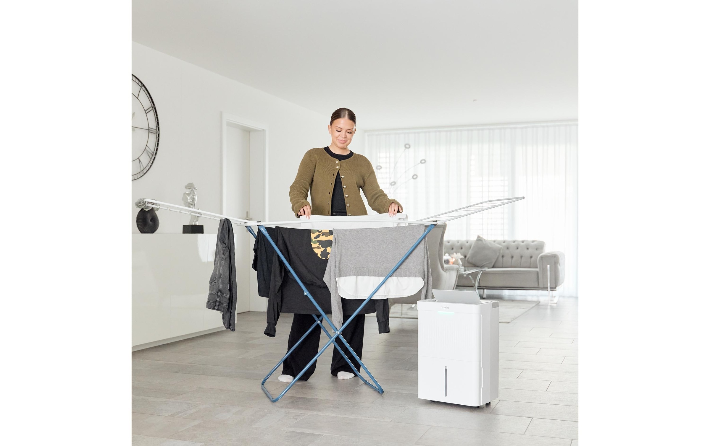   Déshumidificateur d'air »Ecofort ecoQ DryAir 30 l Essential« Entfeuchtung 30 l/Tag