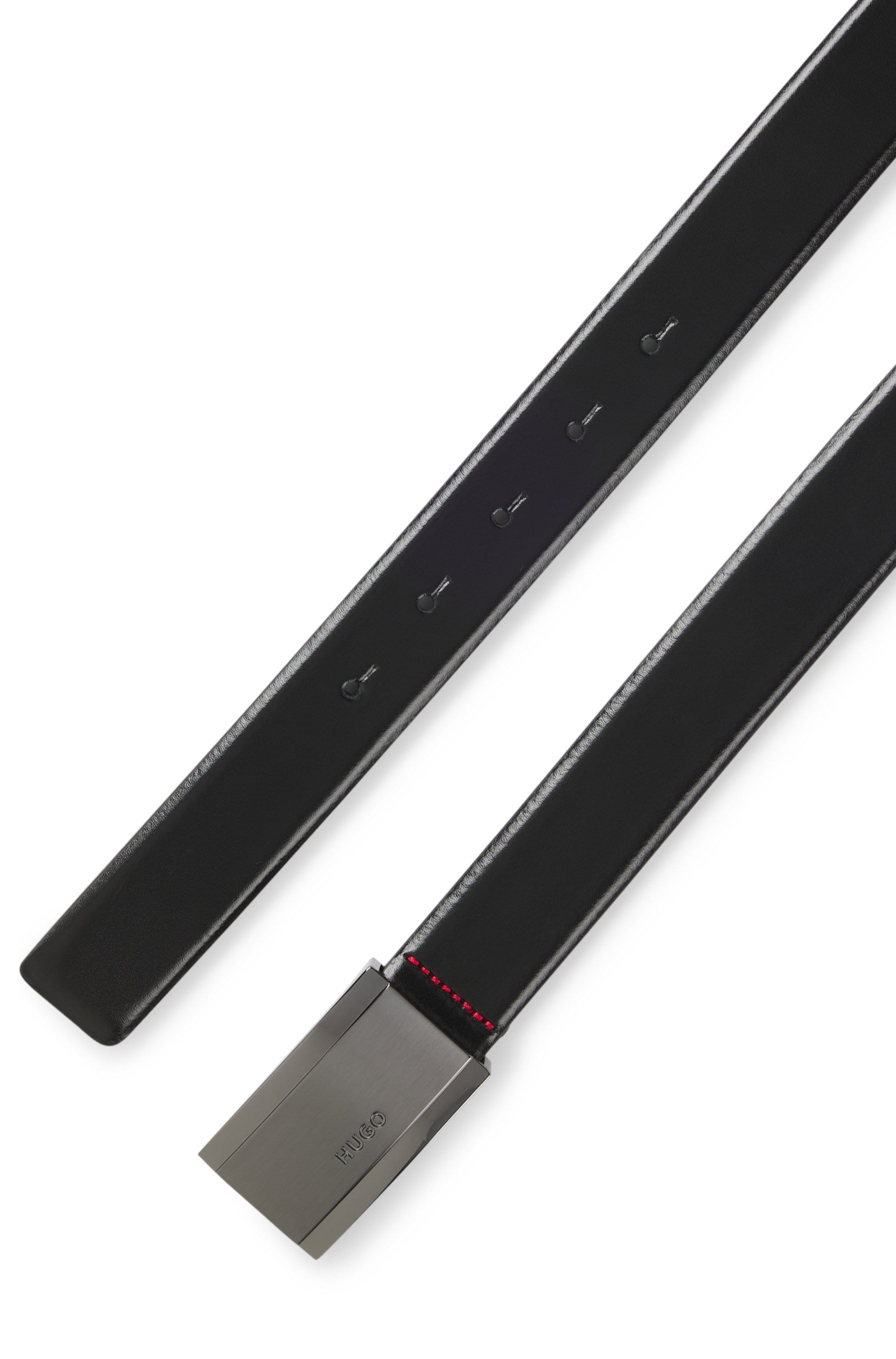 HUGO Ceinture en cuir »Gexter Sz30« mit Koppelschliesse