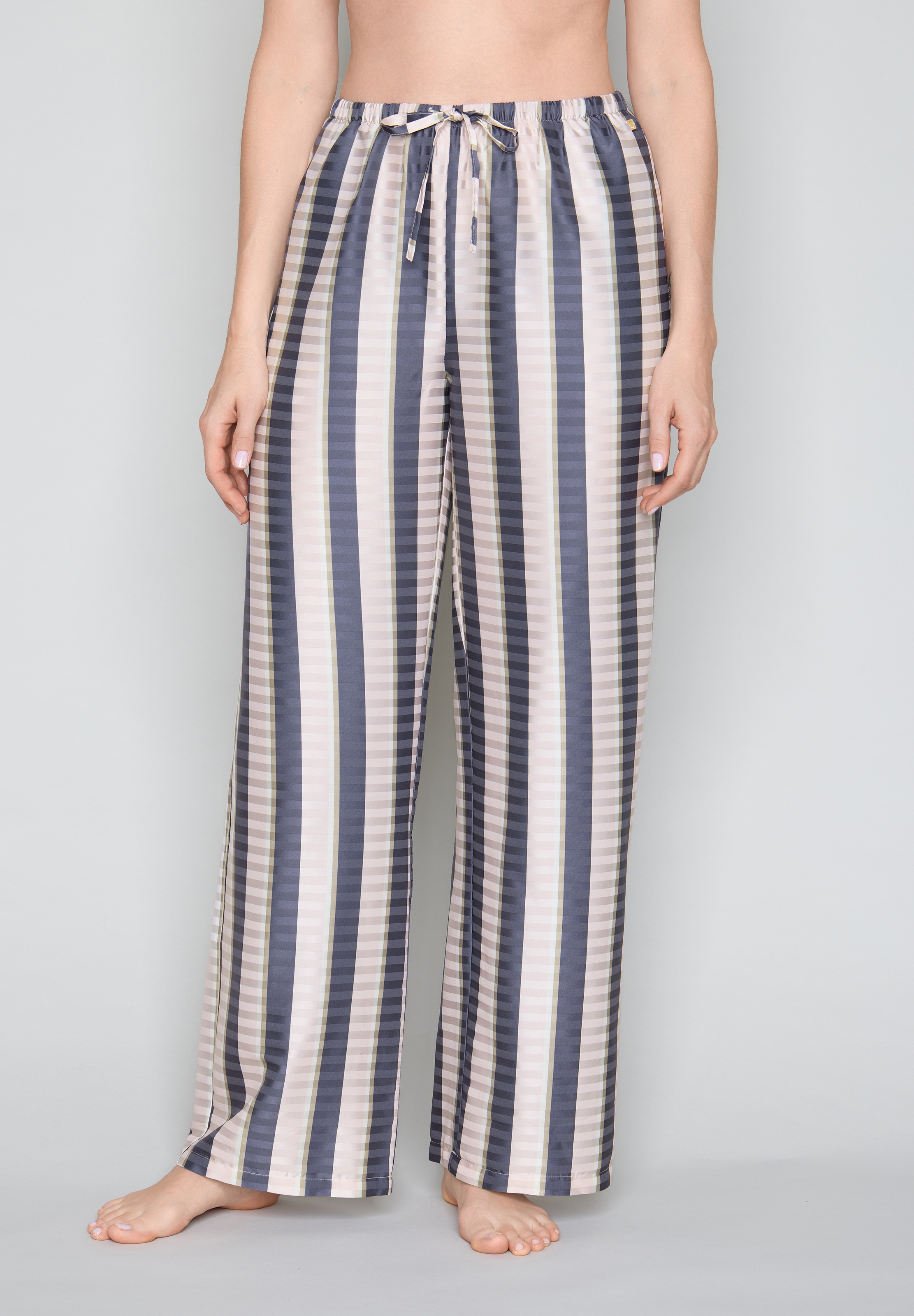 Image of JOOP Pyjamahose lockere Passform, für Homewear, mit geradem Bein, aus Satin