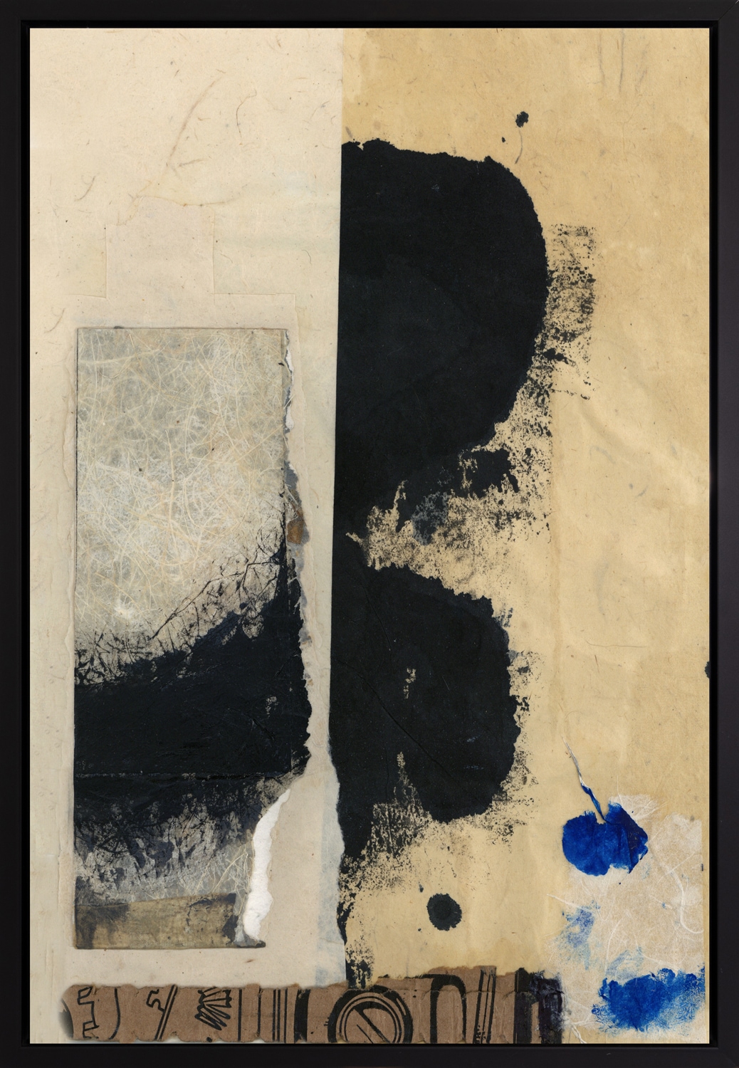 Image of LeGer Home by Lena Gercke Leinwandbild "Lina" Abstrakt Abstrakte Art Kunst 1 Stk. tlg. mit einem schwarzen Schattenfugenrahmen veredelt