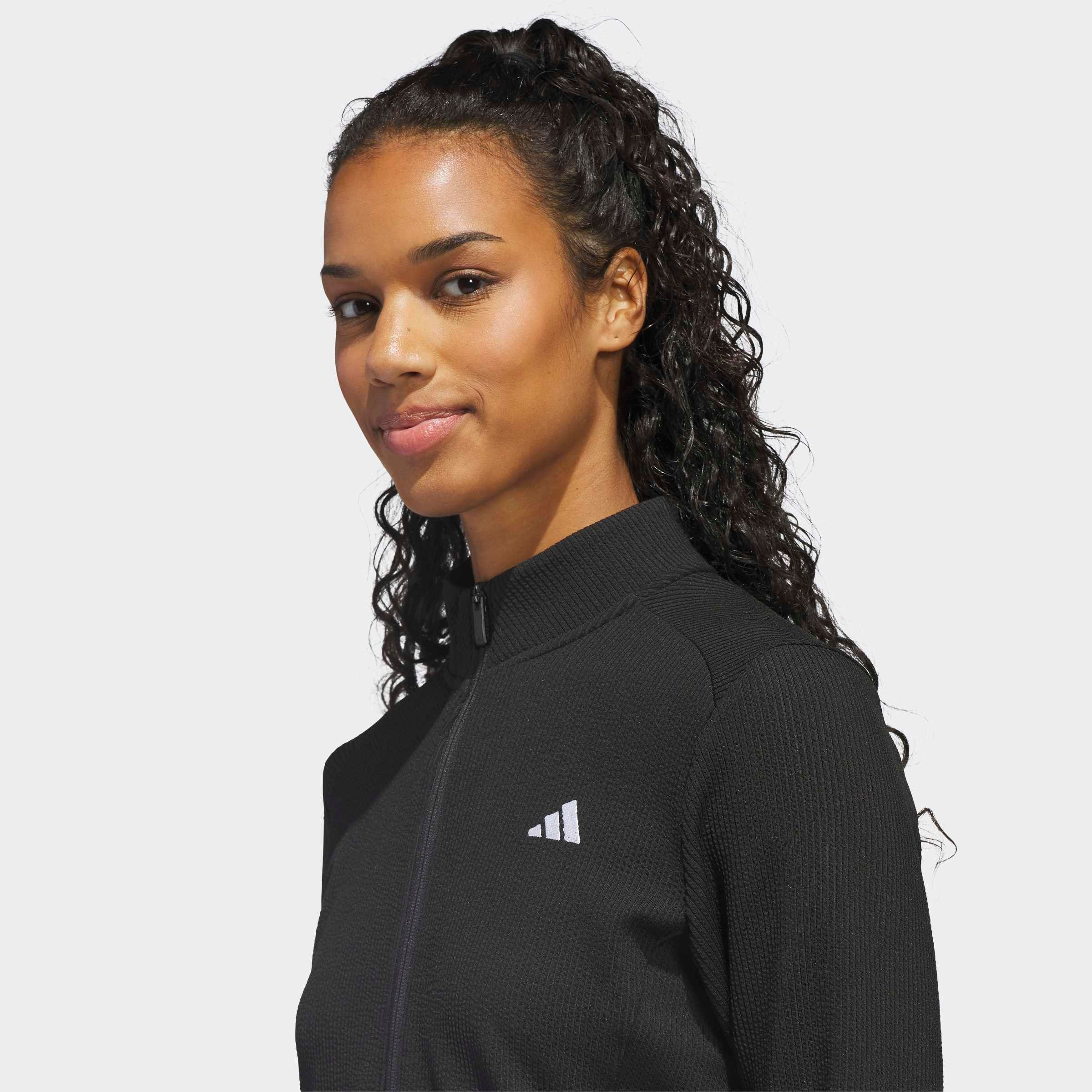 adidas Performance Trainingsjacke »W TXTR JKT« mit Reissverschluss, aus Polyester, normaler Schnitt, gerader Abschluss