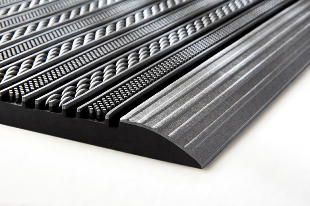 Home2Fashion Fussmatte »PureClean«, rechteckig, 12 mm Höhe, Schmutzfangmatte, High Standard Outdoor-Indoor-Funktion, robust