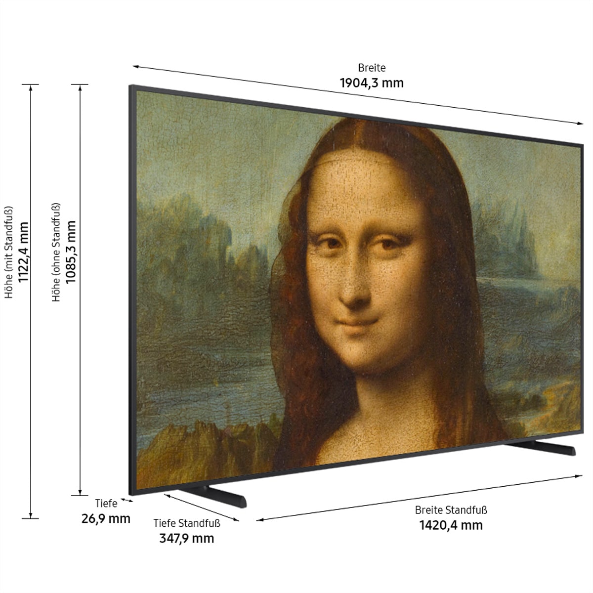 Samsung LED-Fernseher »QE85LS03BAUXXN«