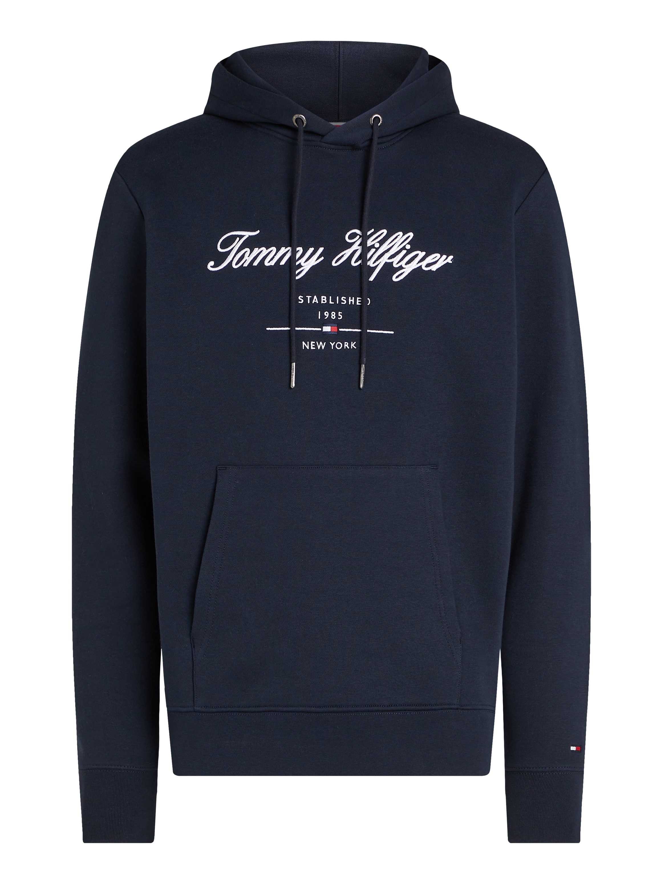 Tommy Hilfiger Hoodie »SCRIPT LOGO HOODY«, mit aufgesticktem Logo