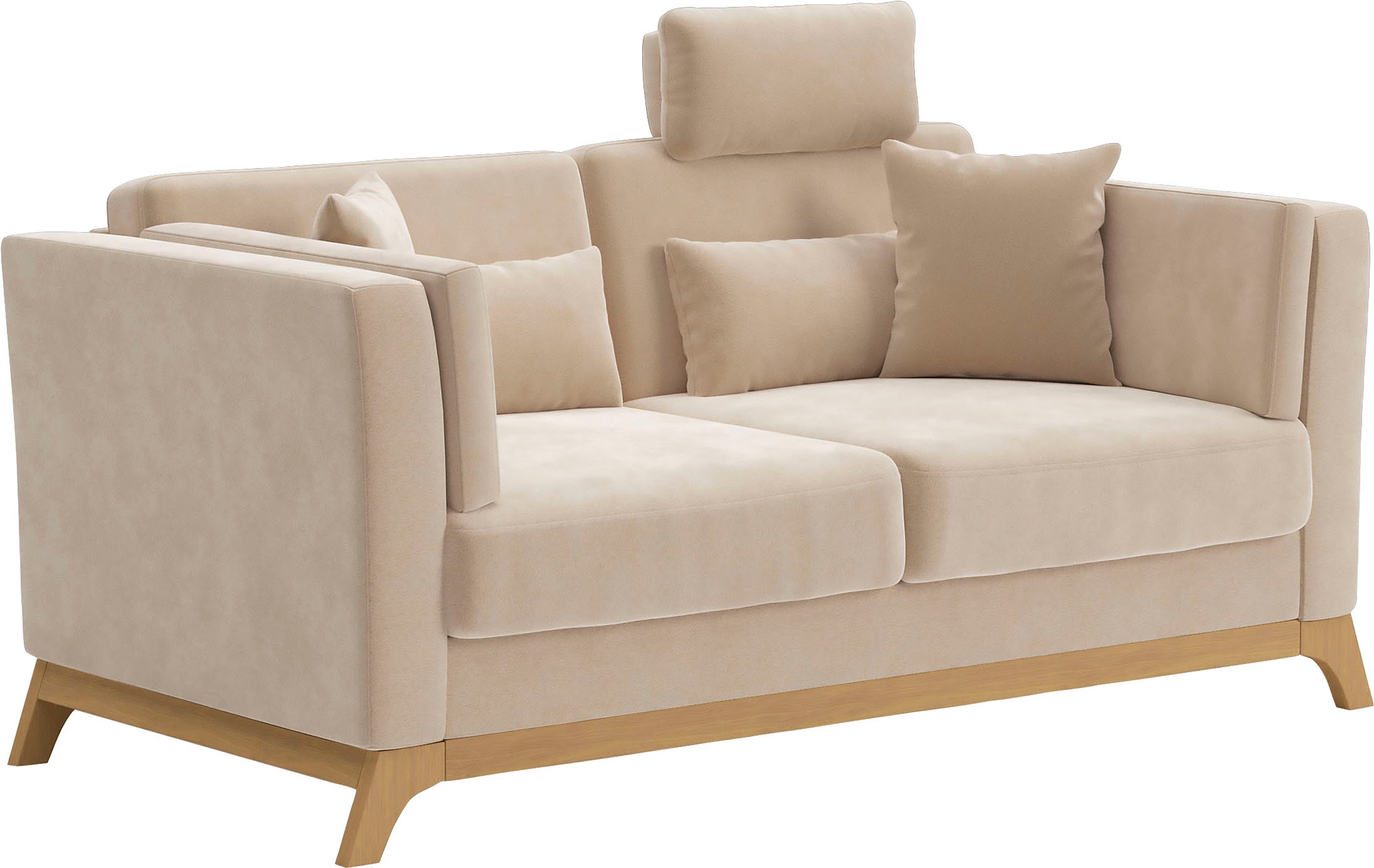 Home affaire 2,5-places »Viva« wahlweise mit Holzrahmen aus Eiche