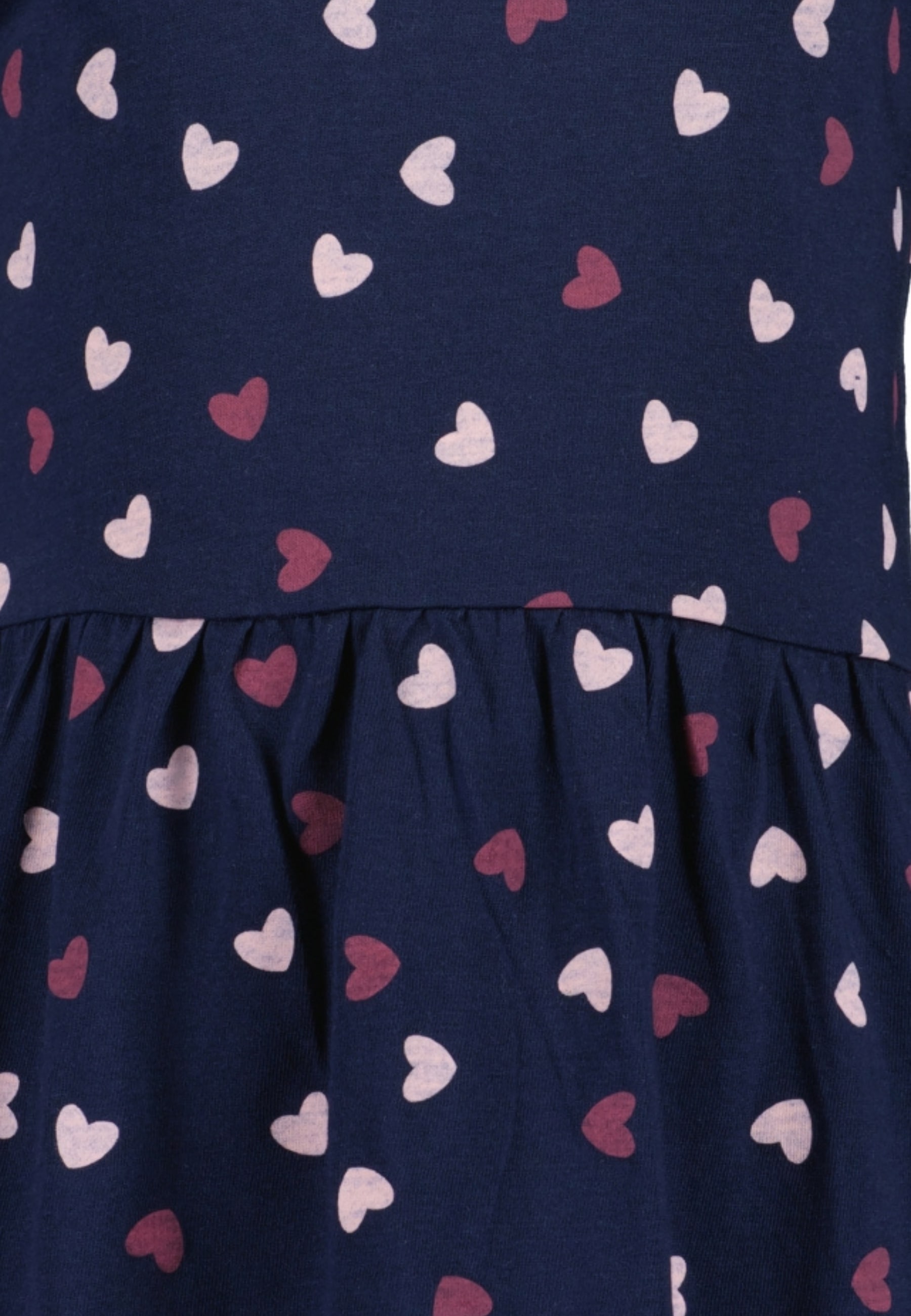 Blue Seven Robe en jersey im wunderschönen Herzen-Alloverdruck