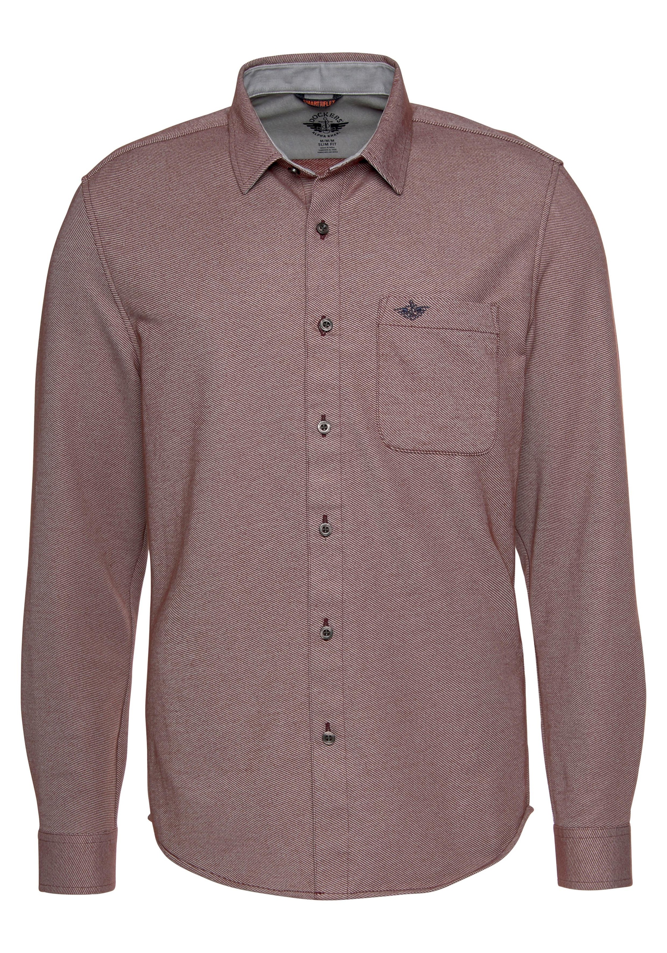 Image of Dockers Langarmhemd, mit Stickerei auf der Brusttasche bei Ackermann Versand Schweiz