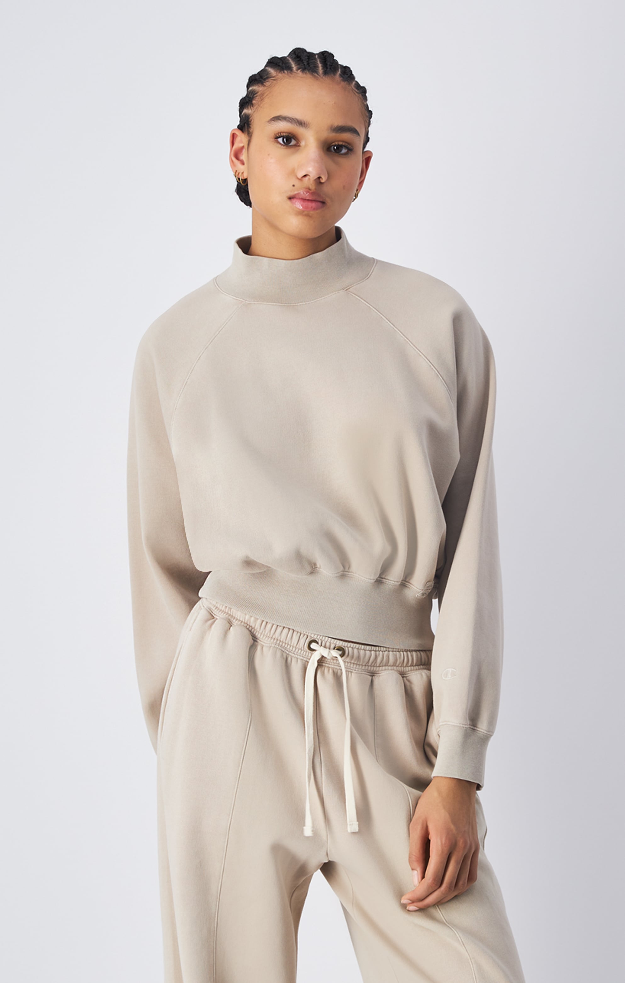 Sweatshirt »Mock Turtle Neck Long Sleeves Sweatshirt«