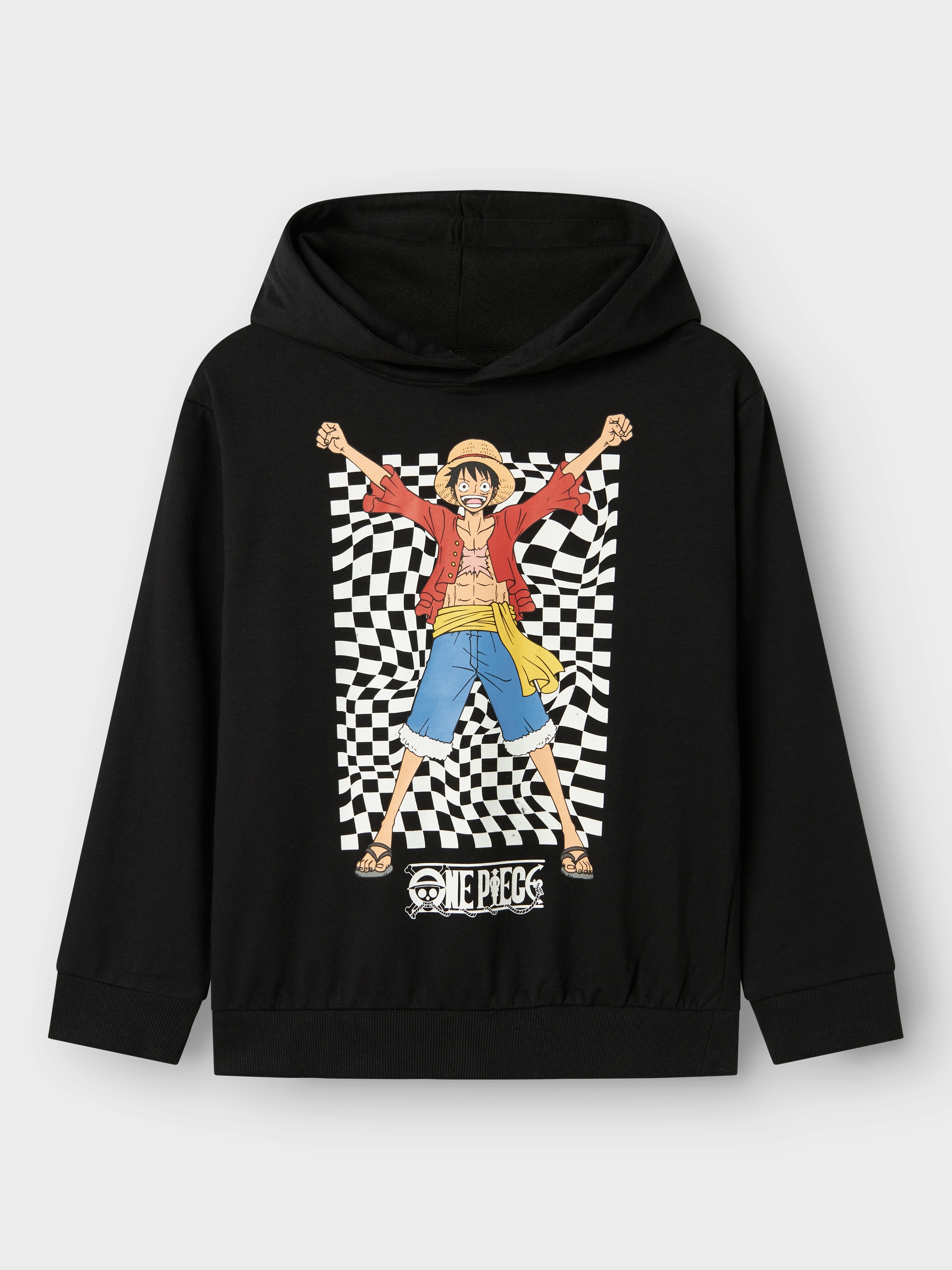 Image of Name It Kapuzensweatshirt "NKMJUCK ONEPIECE SWEAT WH BRU NOOS VDE"