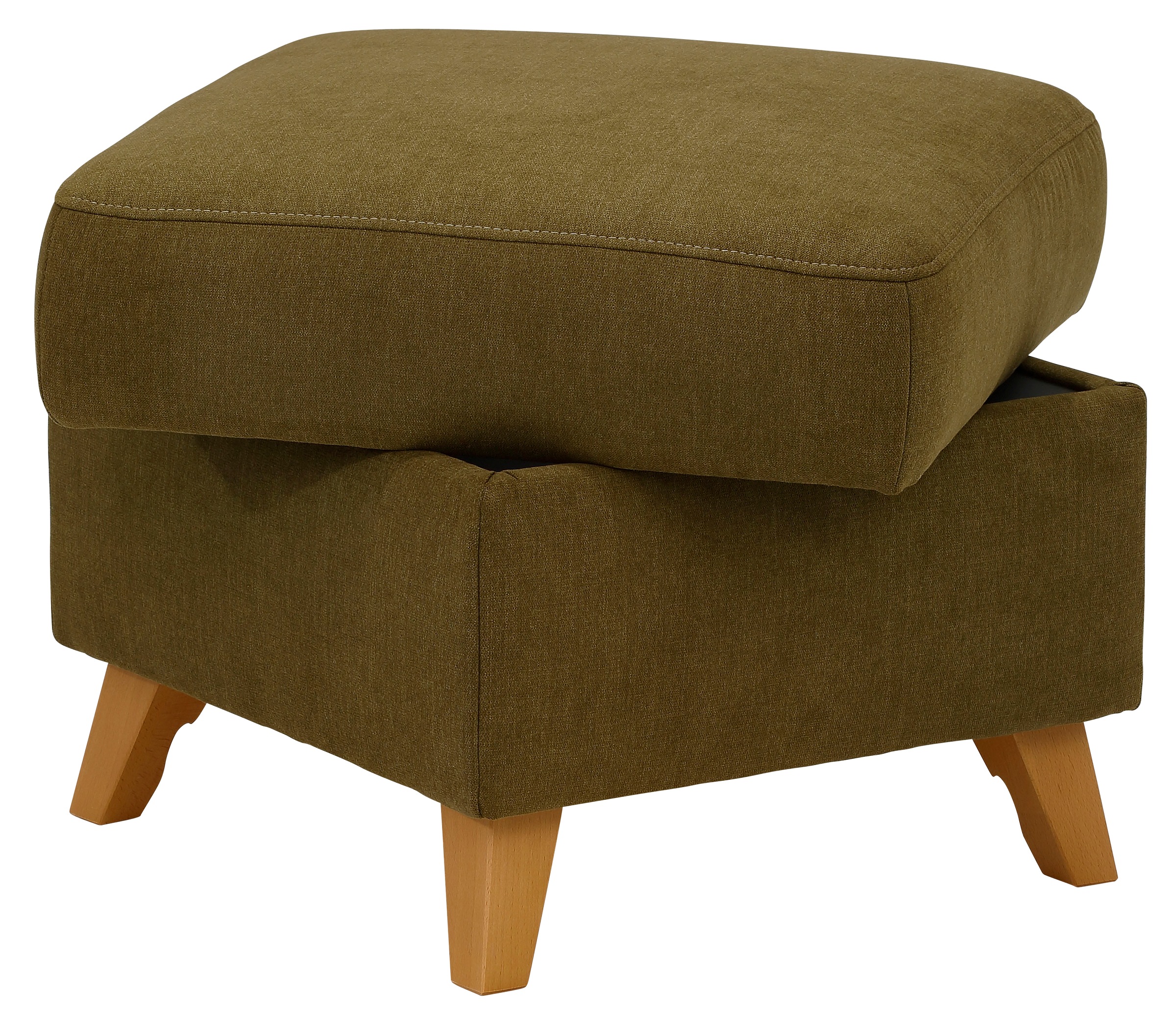 Home affaire Tabouret de rangement »Westerland« in vielen Bezugsarten und Farben, auch in Luxus-Microfaser imprägniert