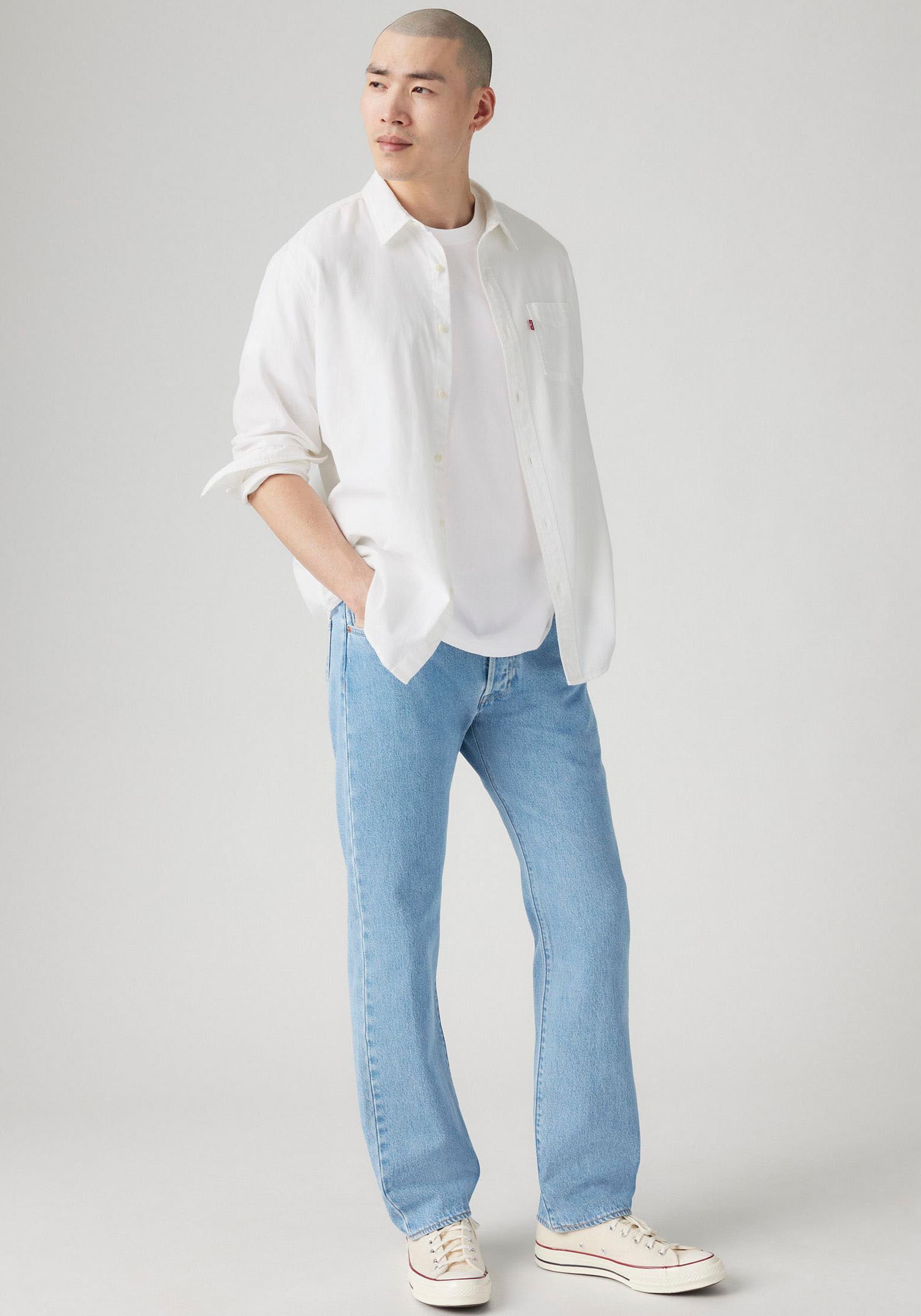Levi's® Straight-Jeans »501 LEVI'S ORIGINAL« mit Markenlabel