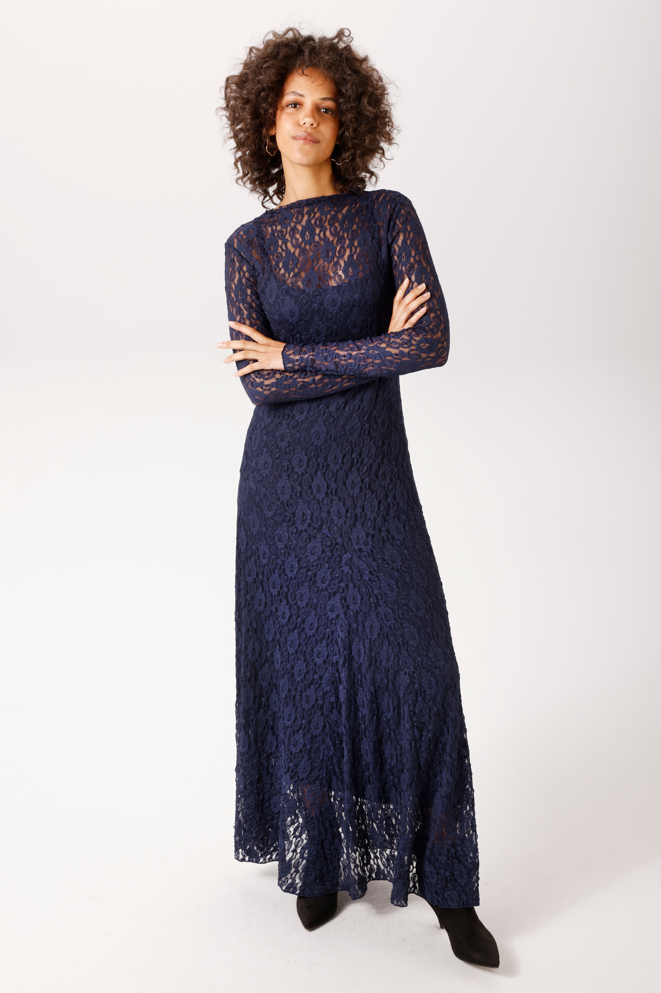 Image of Aniston CASUAL Maxikleid aus zarter, elastischer Spitze - NEUE KOLLEKTION