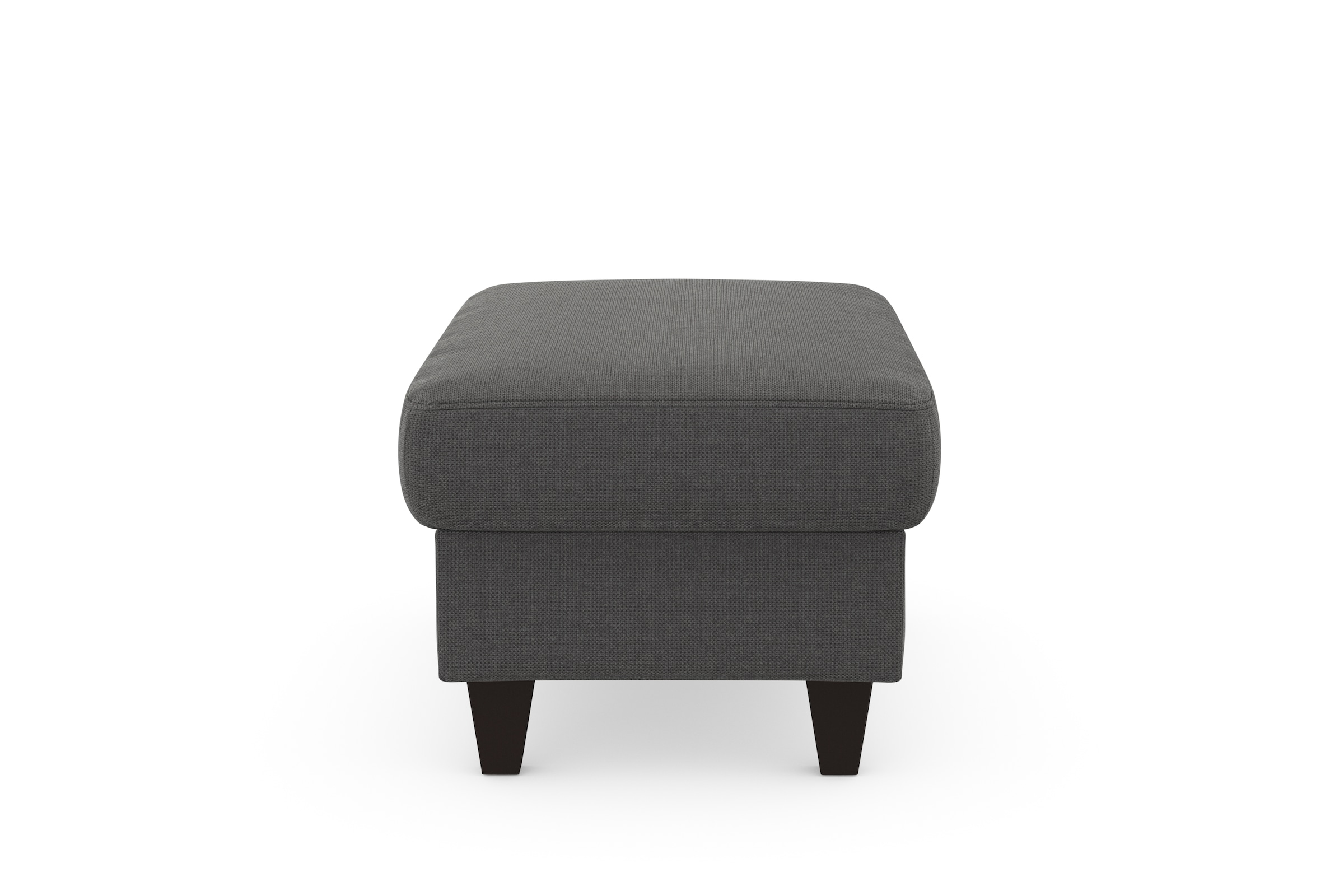 sit&more Tabouret de rangement »Farö« mit Stauraum und Federkern und wengefarbenen Füssen