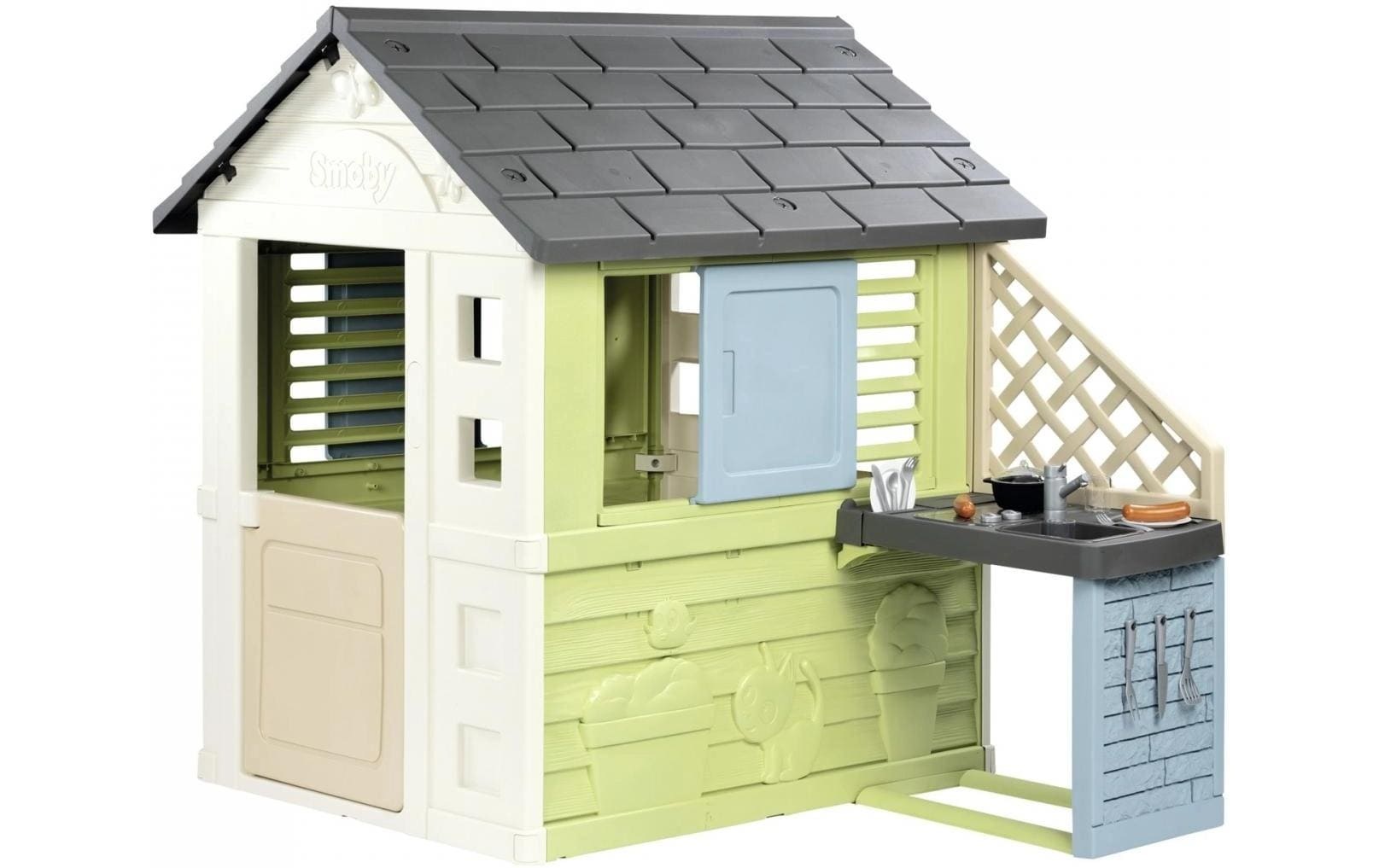 Image of Smoby Spielhaus "Life Pretty mit Küche"