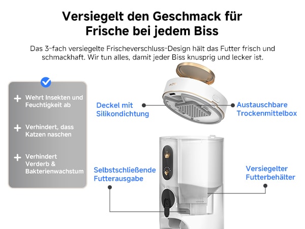 Mova Futterautomat »NutriPal 10 Ultra«